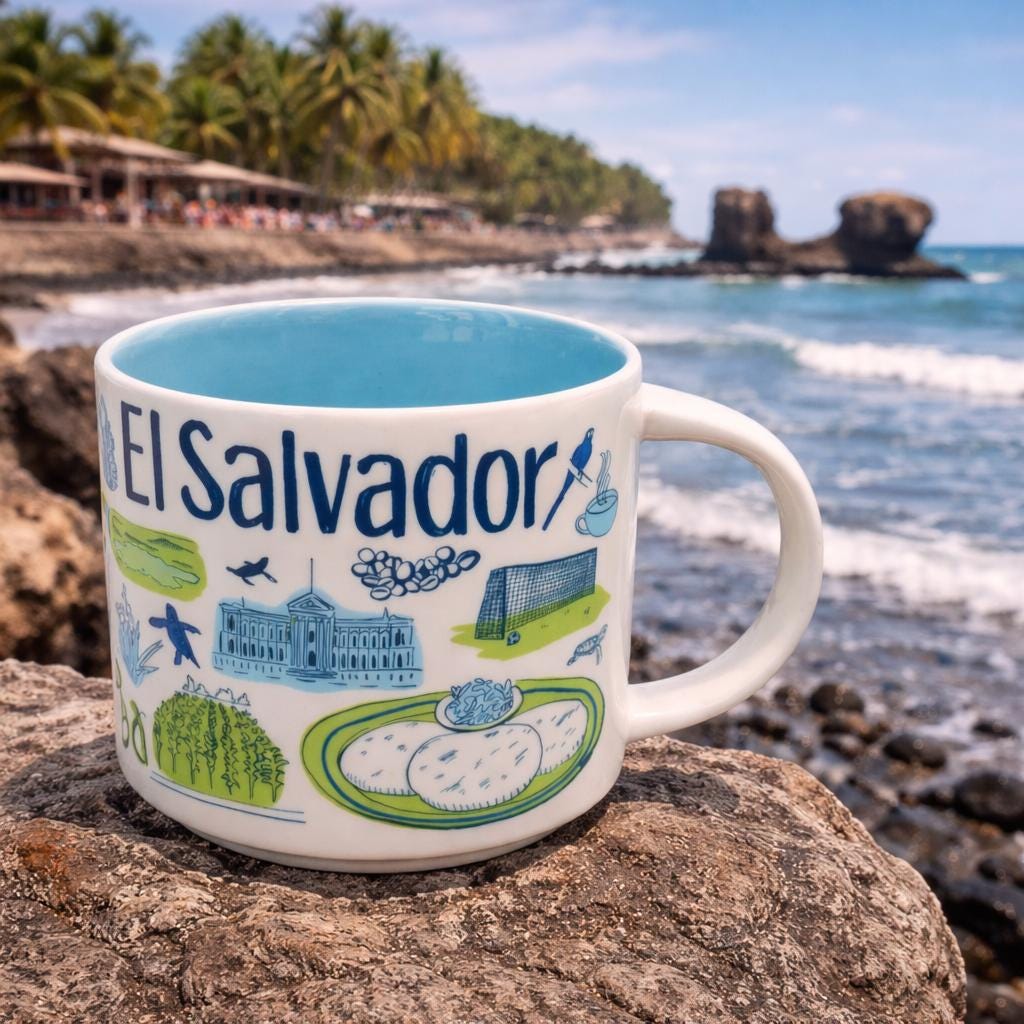 Starbucks El Salvador Been There Series mug 14oz. New with box. Ship Fast! | Little Joy Market