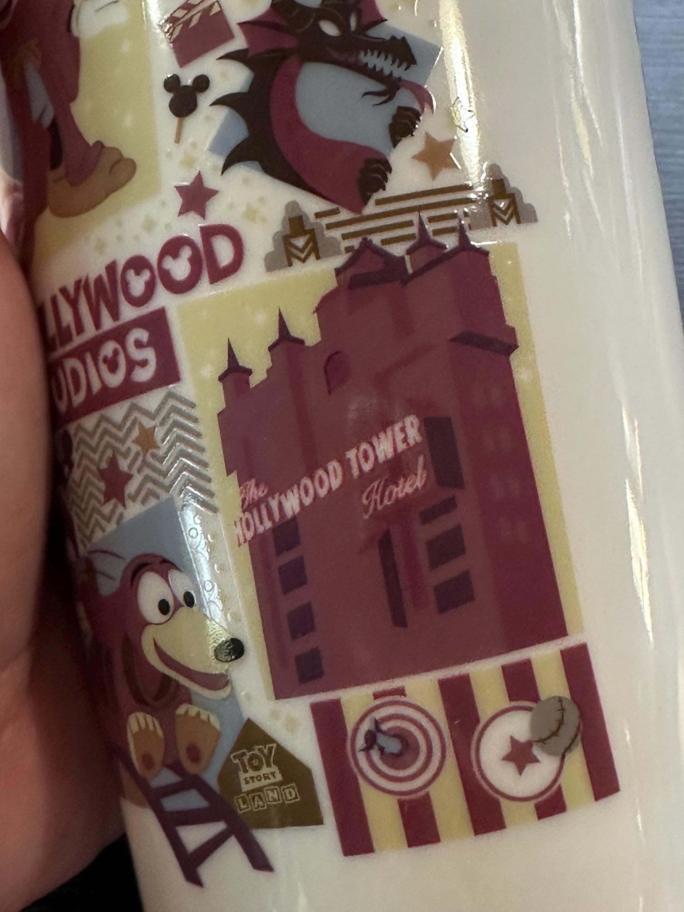 Starbucks Disney Hollywood Studios 12oz ceramic travel tumbler, 2018. Ship fast!