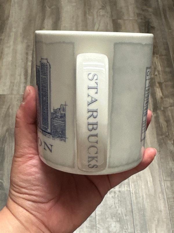 Starbucks Beantown Boston 18oz Mug Architecture Series. EUC. Ship Fast!