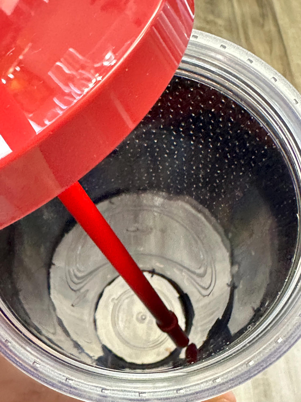 Starbucks 2018 Red Ombre Sequin Tumbler 24 oz Cold Cup