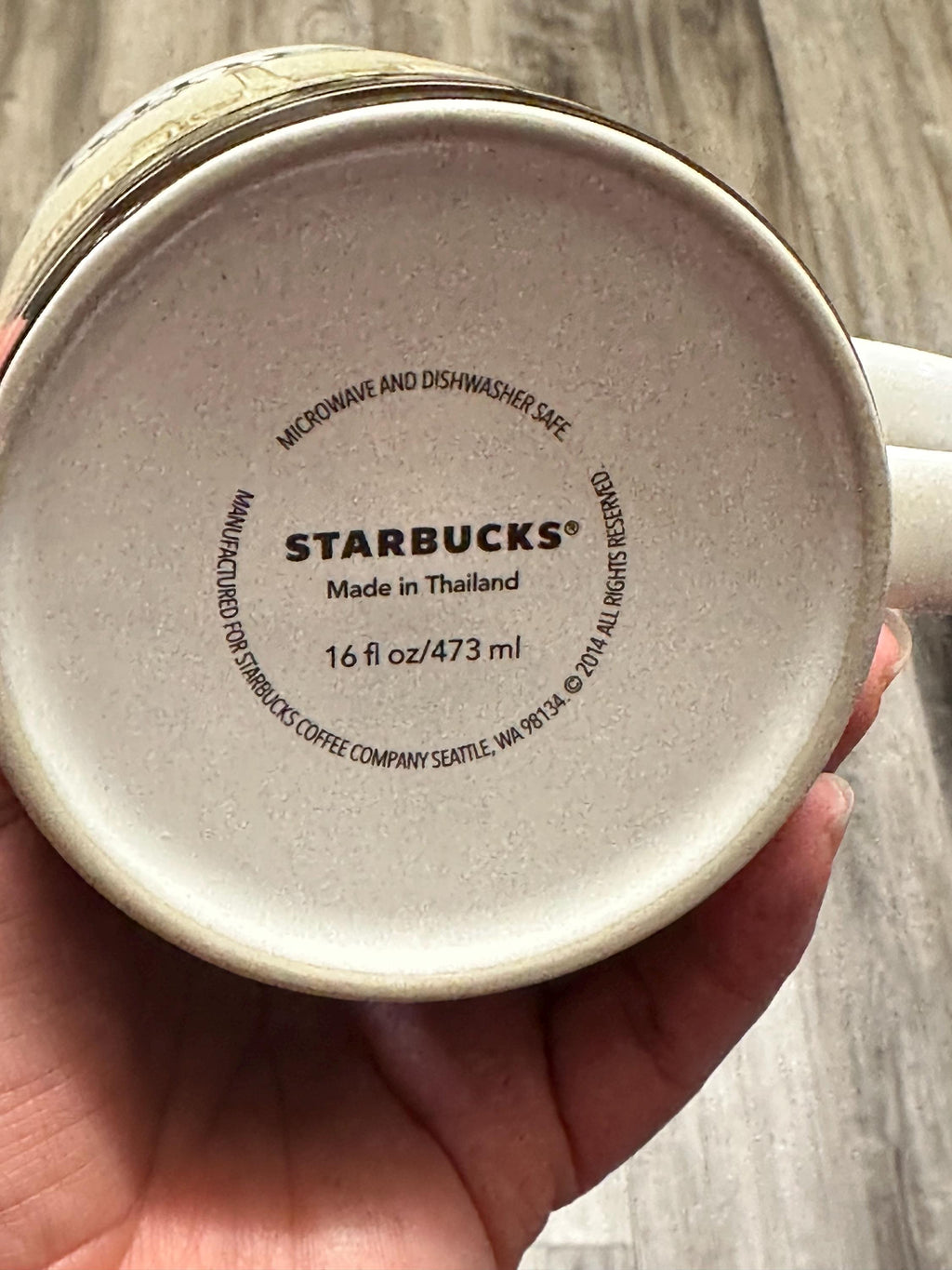 Starbucks Hungary Global Icon Mug 16 oz. Ship Fast!