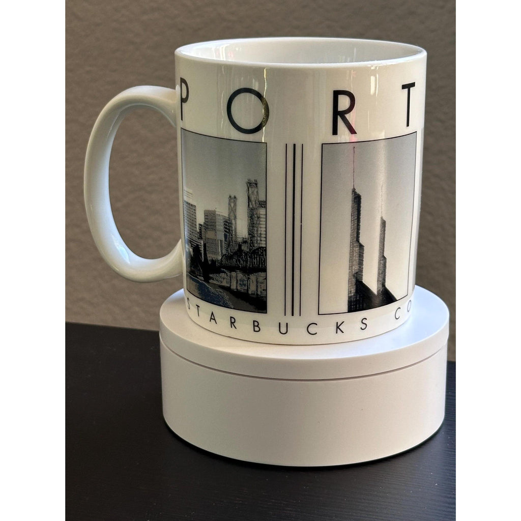 Vintage Starbucks Portland Oregon City Scene Mug - 2005 Barista Series | Little Joy Market