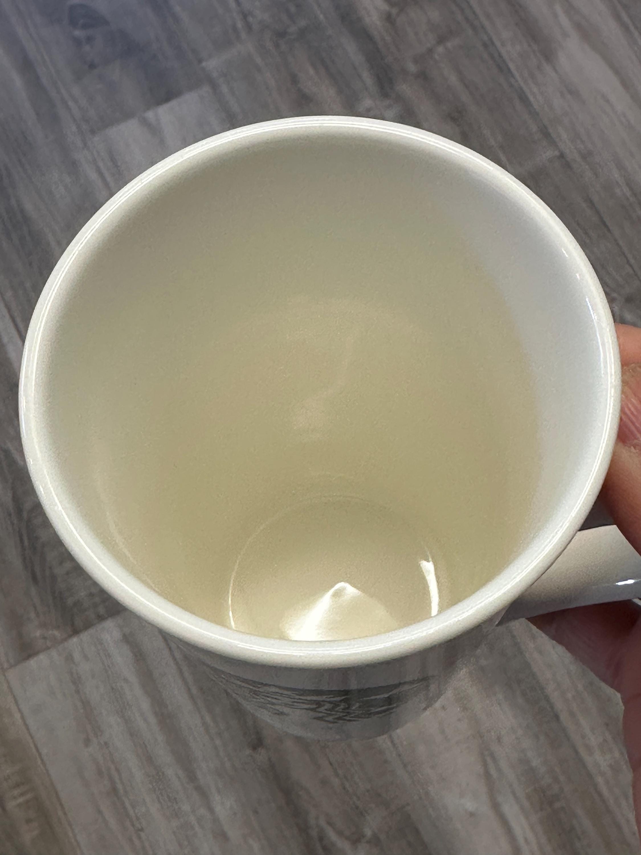 Starbucks White Mug with Green Siren 16oz – 2017 Preloved, Retired. Ship Fast!