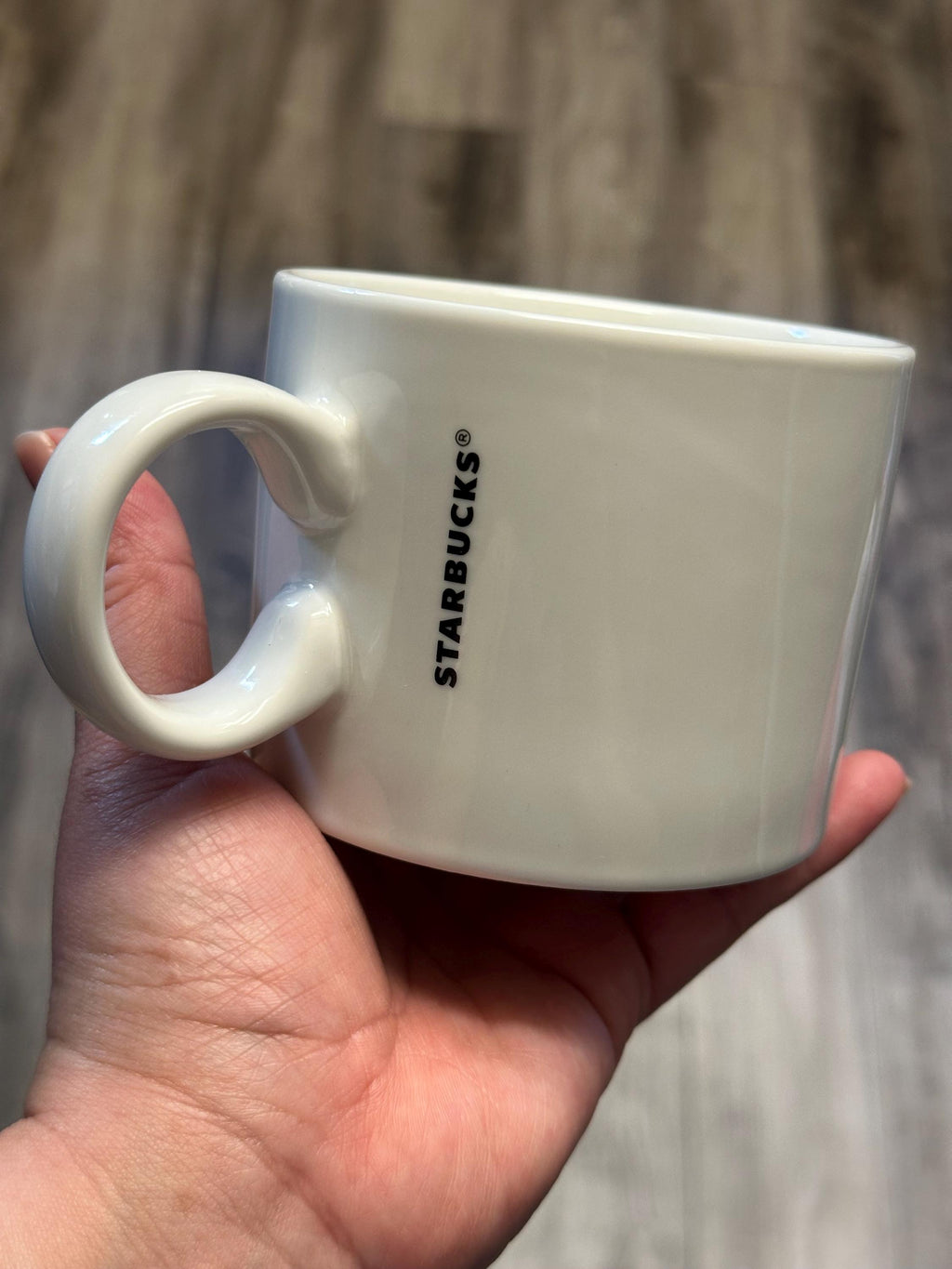 Starbucks white Mug 12 Oz, 2017. Ship Fast!