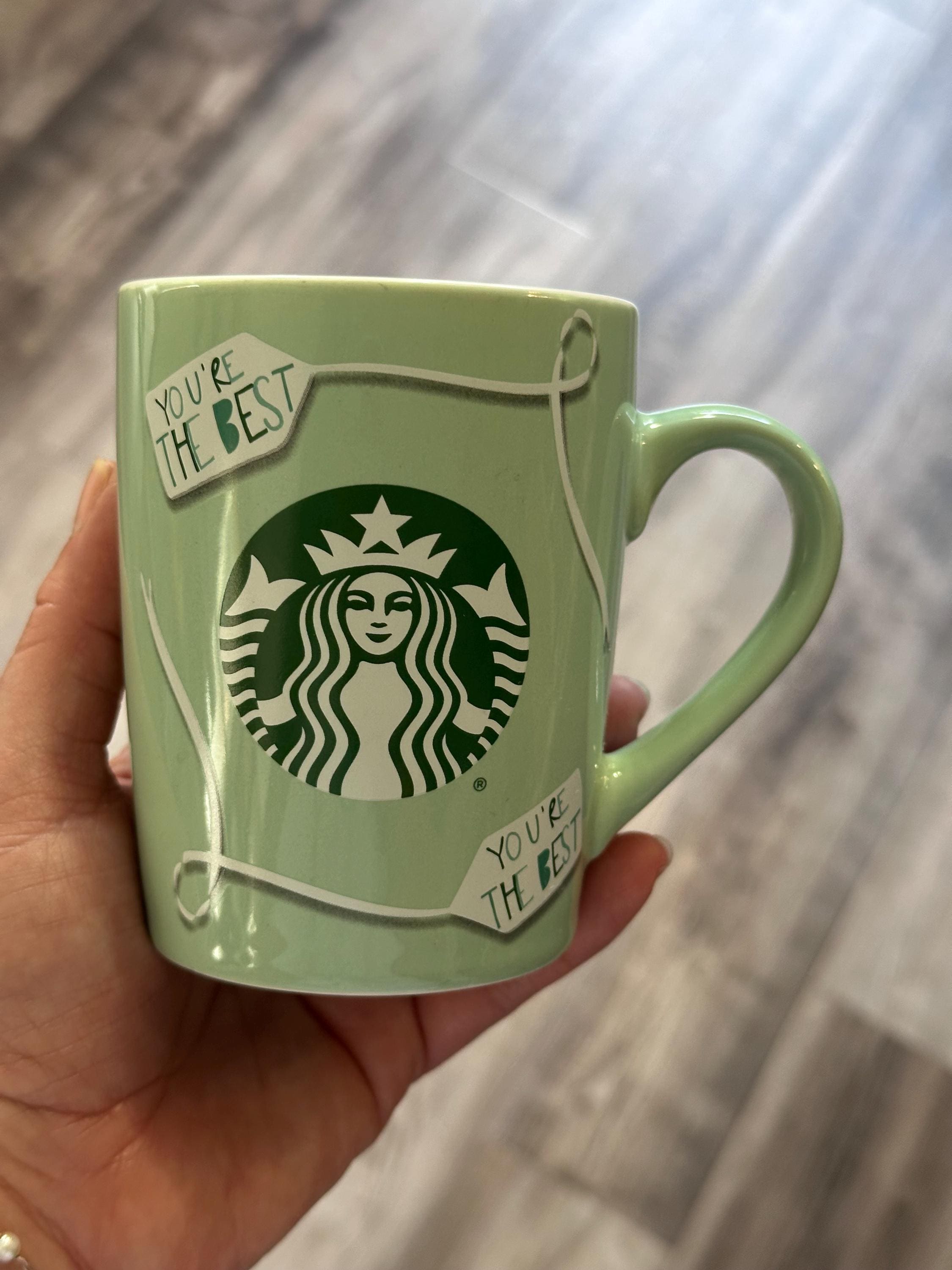 Starbucks 10oz Green Quote Mug (2020). Ship Fast! | Little Joy Market