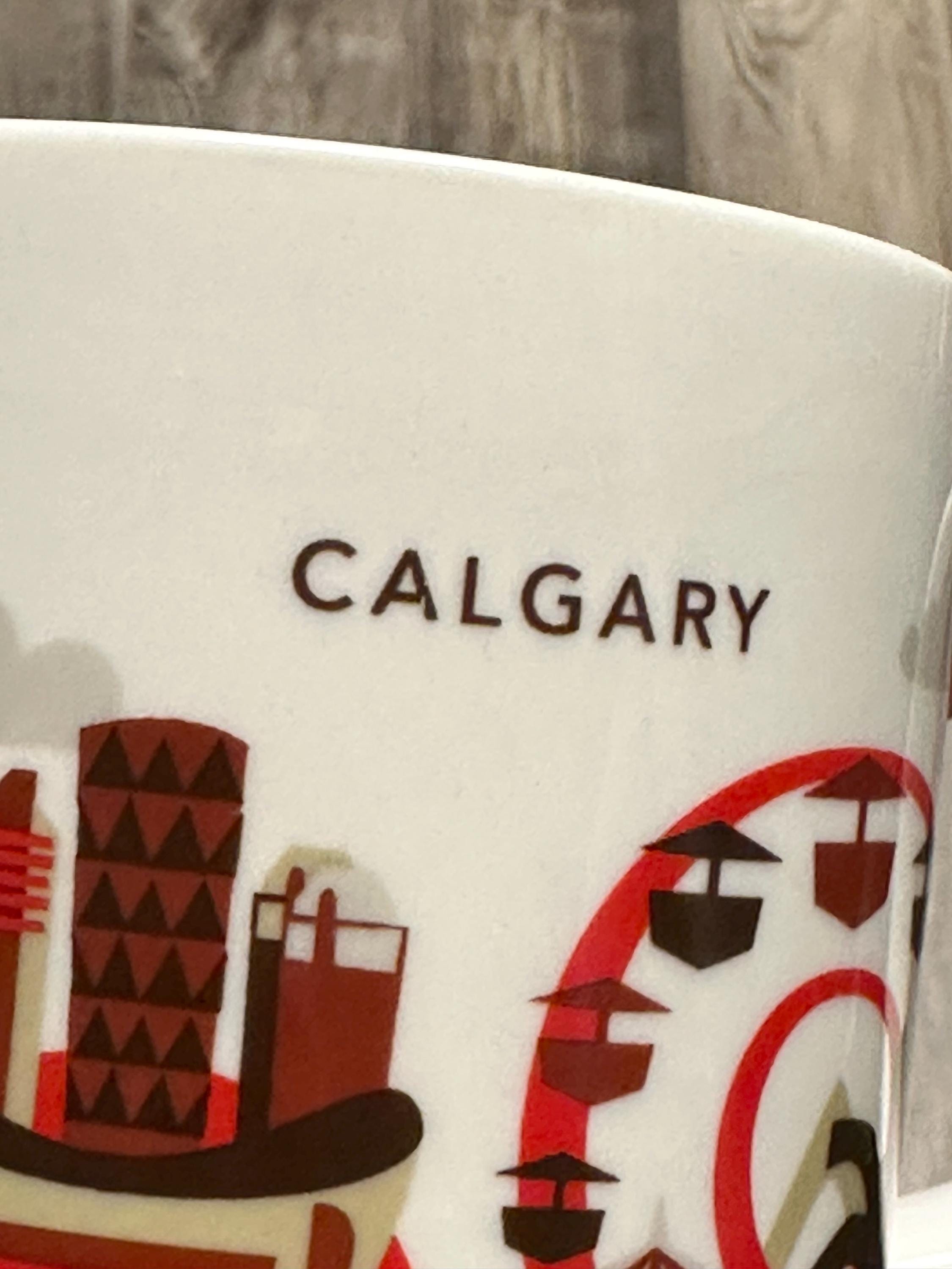 Starbucks Calgary You Are Here Mug 14 oz. Ship Fast!