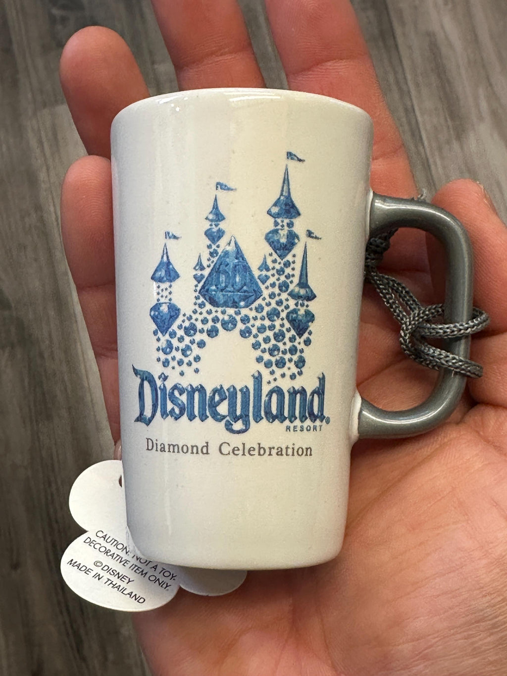 Starbucks Disneyland 60th Diamond Celebration Ornament 2015 – New | Ship Fast! | Little Joy Market