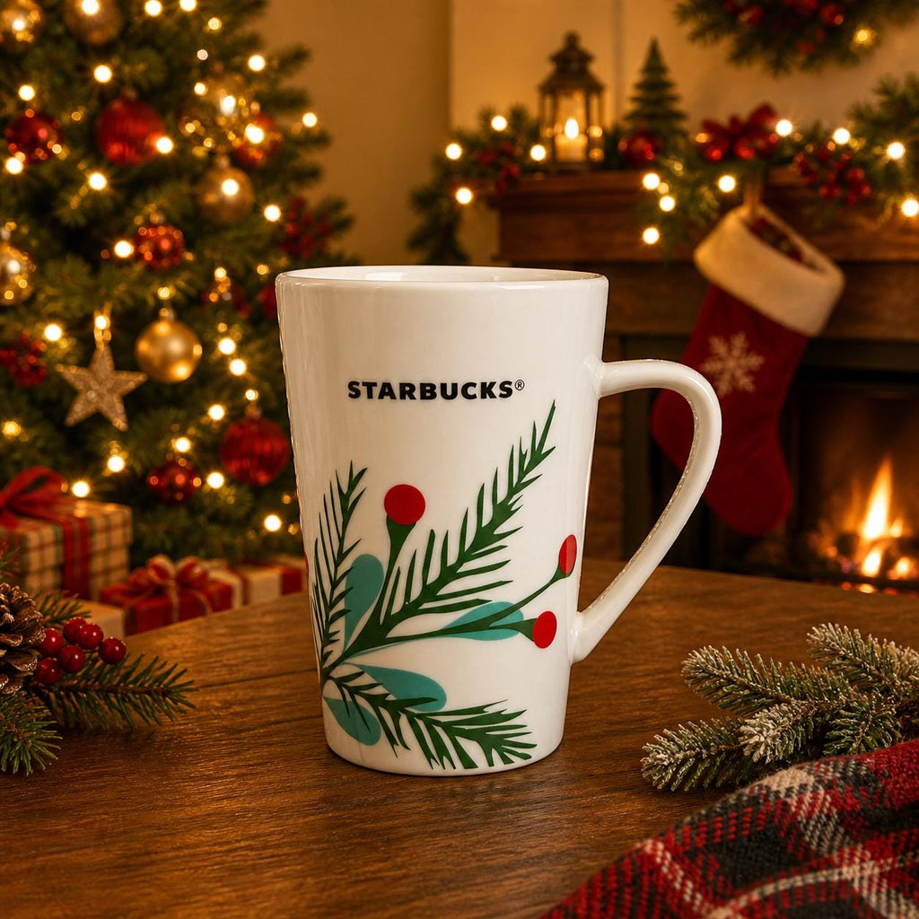 Starbucks Holiday Mug: 2020 Christmas Red Berries Design (12 oz). Ship Fast! | Little Joy Market