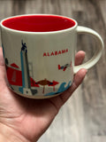 Starbucks Alabama You Are Here Mug 14oz. Ship Fast! | Little Joy Market