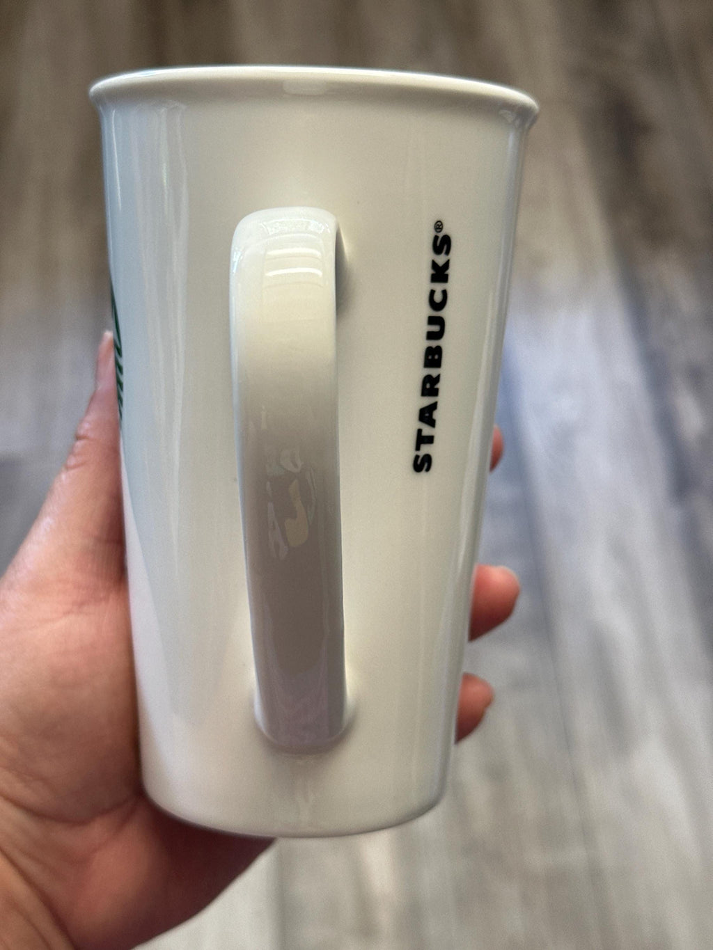 Collectible Starbucks Mug: 2016 Classic White, Green Siren Logo (17.8 oz)