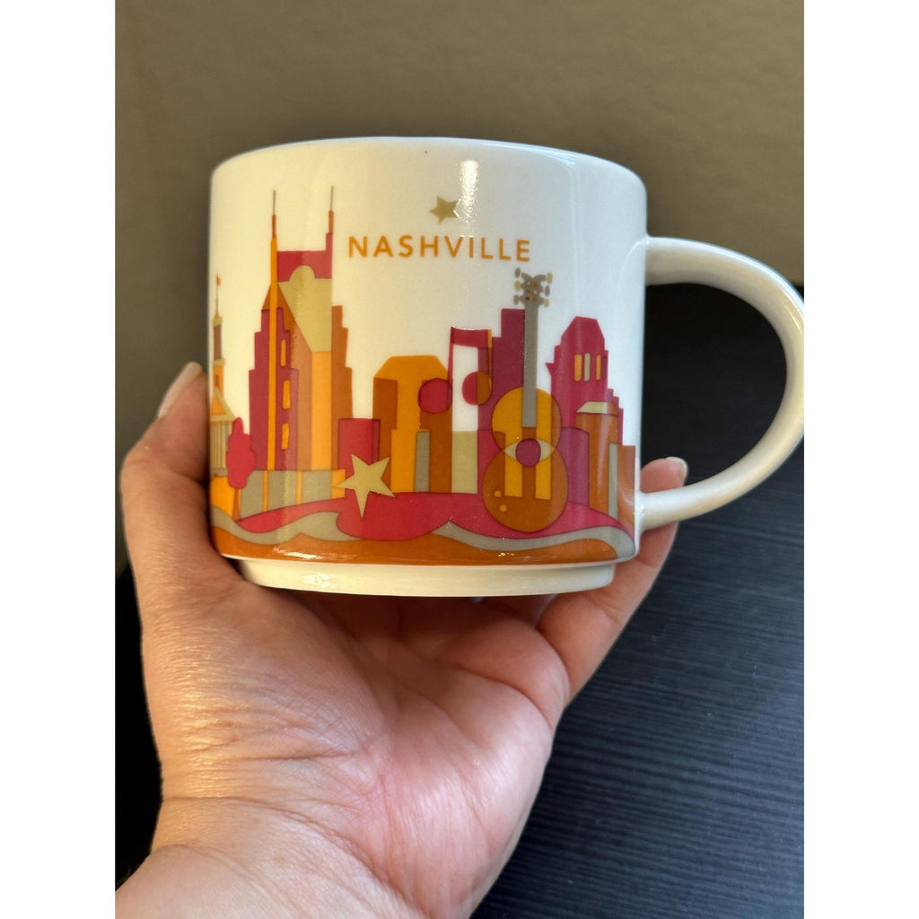 Starbucks Nashville Mug: You Are Here Series. Ship Fast! EUC