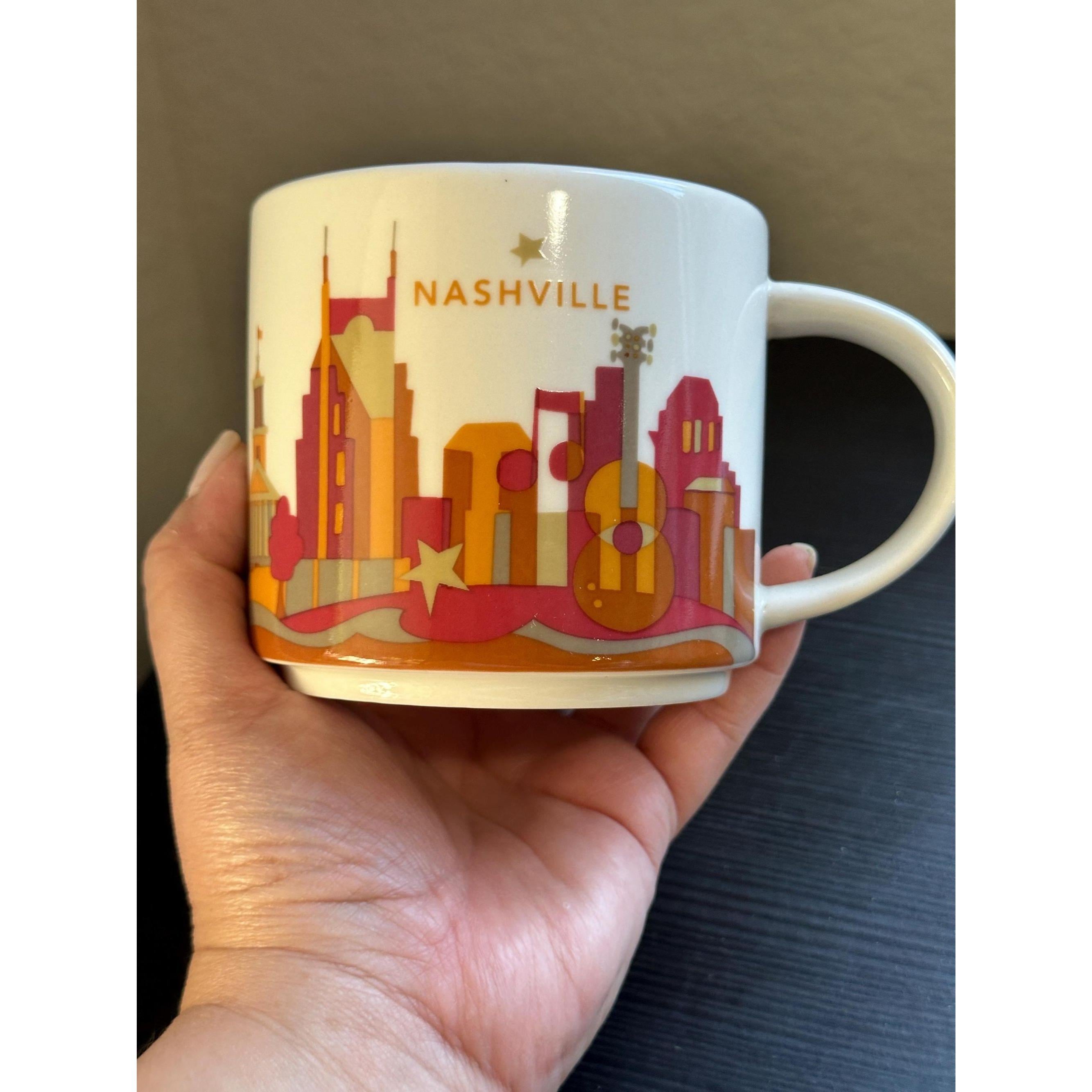 Starbucks Nashville Mug: You Are Here Series. Ship Fast! EUC