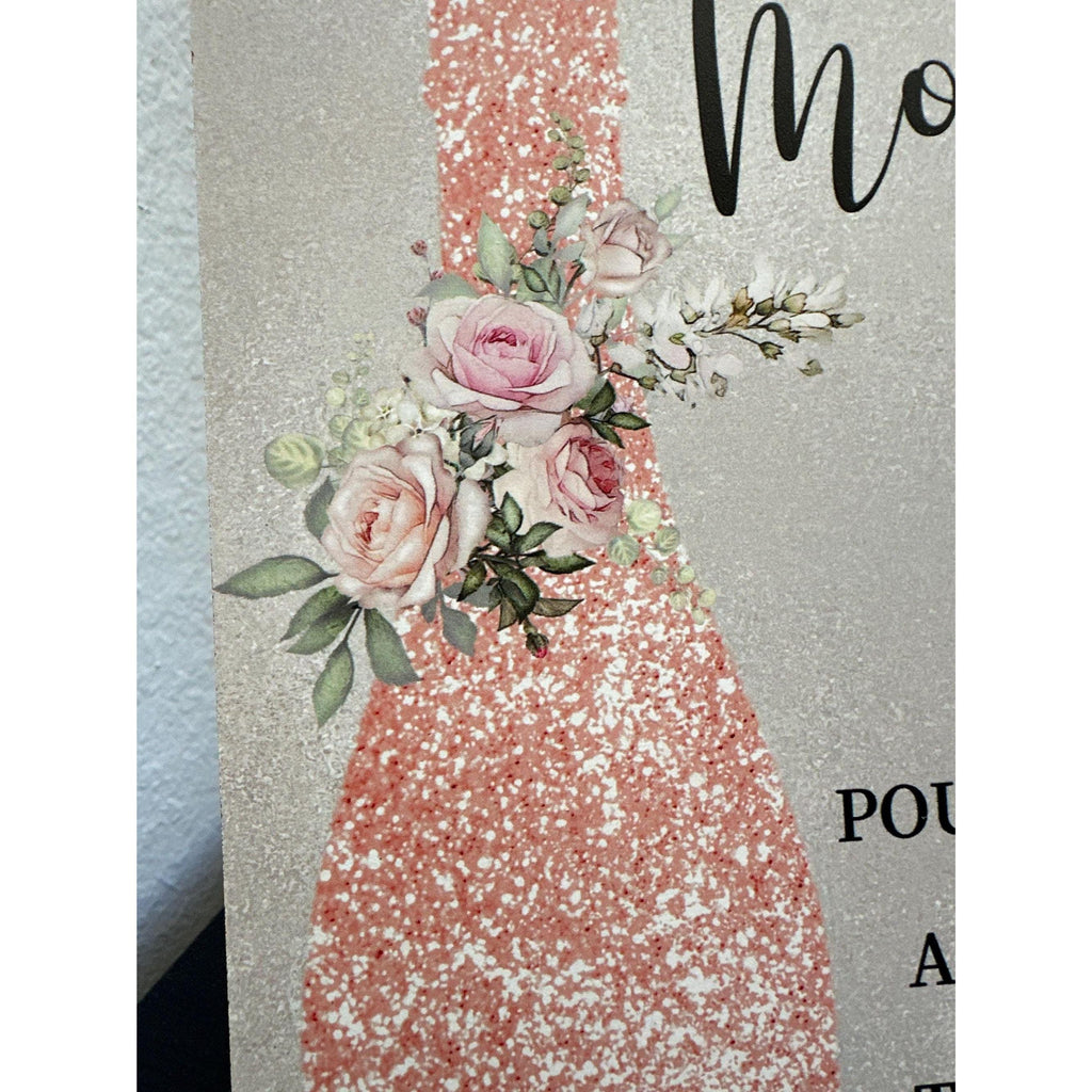 Wooden Mimosa Bar Sign 11x8 Bridal Shower Wedding Party Decor. Ship Fast!
