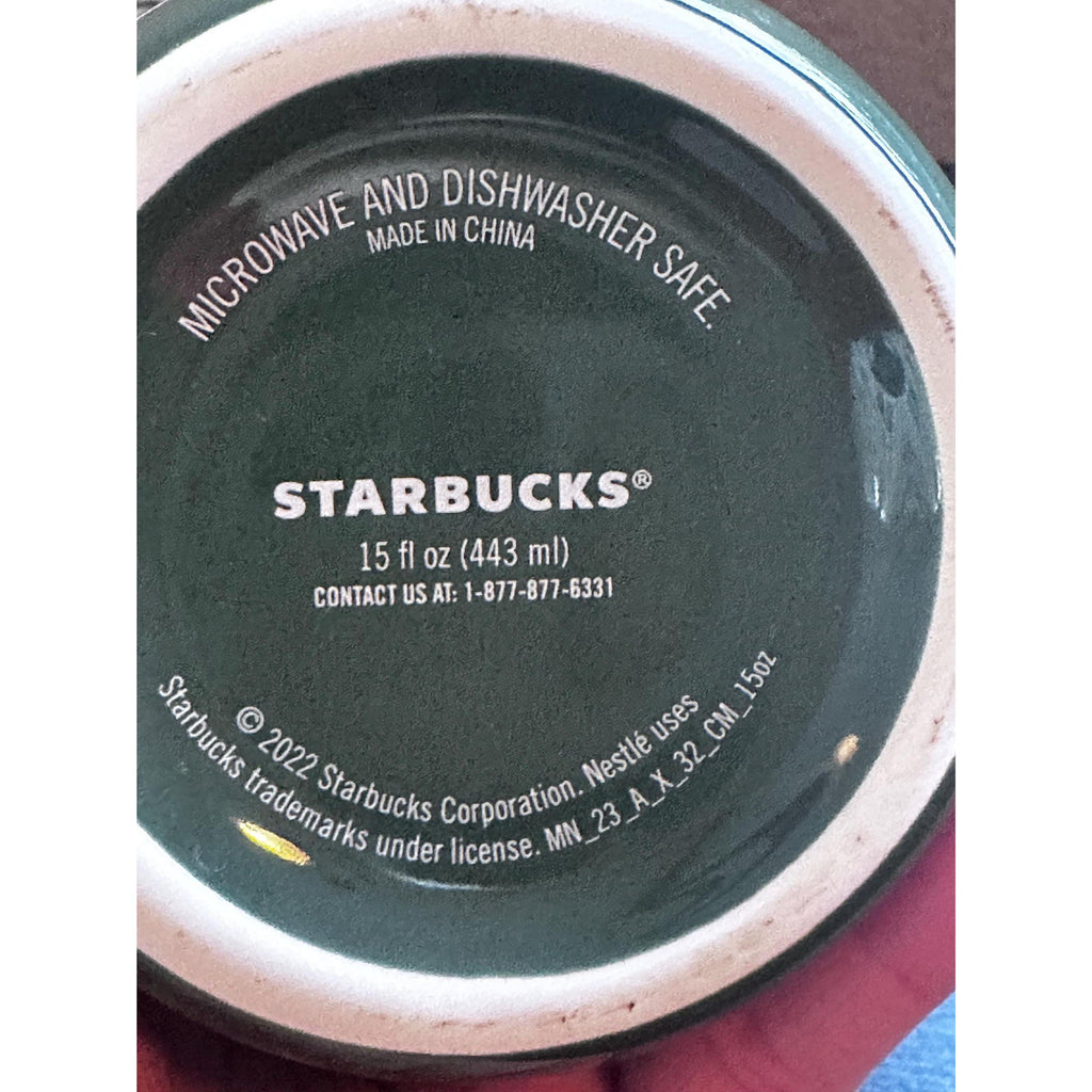 Starbucks Holiday Mug Set: 2022 Christmas Collection, 15 oz (Set of 2)