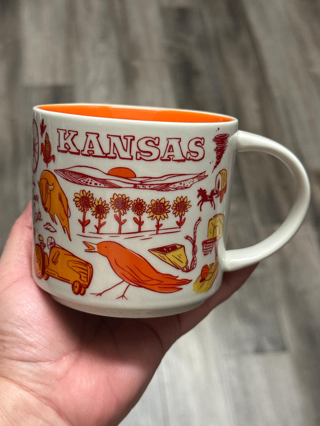 Starbucks Kansas Been There Series Mug 14oz Coffee Cup EUC. Ship Fast! | Little Joy Market