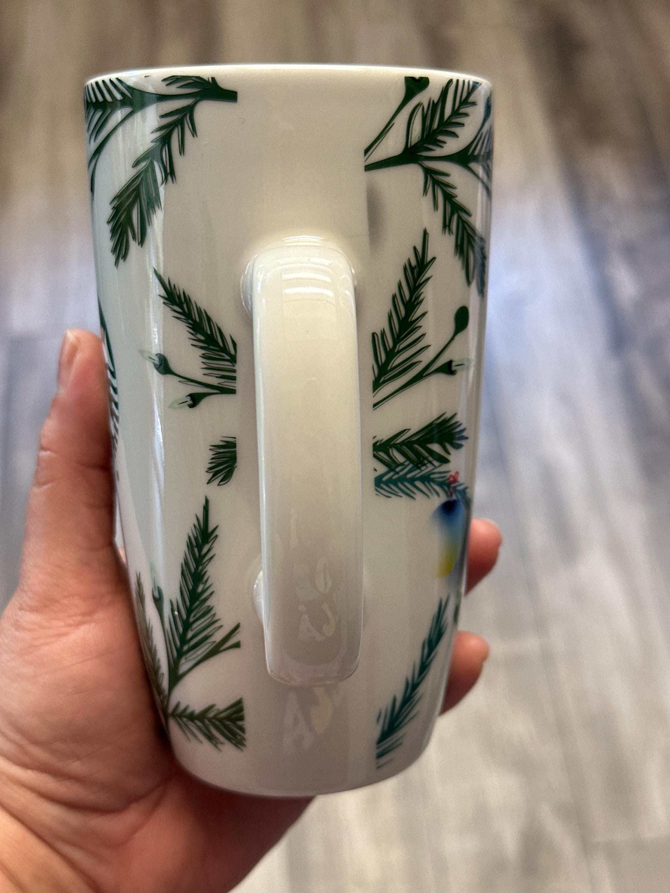 Starbucks Christmas Mug 15oz Pine Needle Ornament Design 2020 GUC
