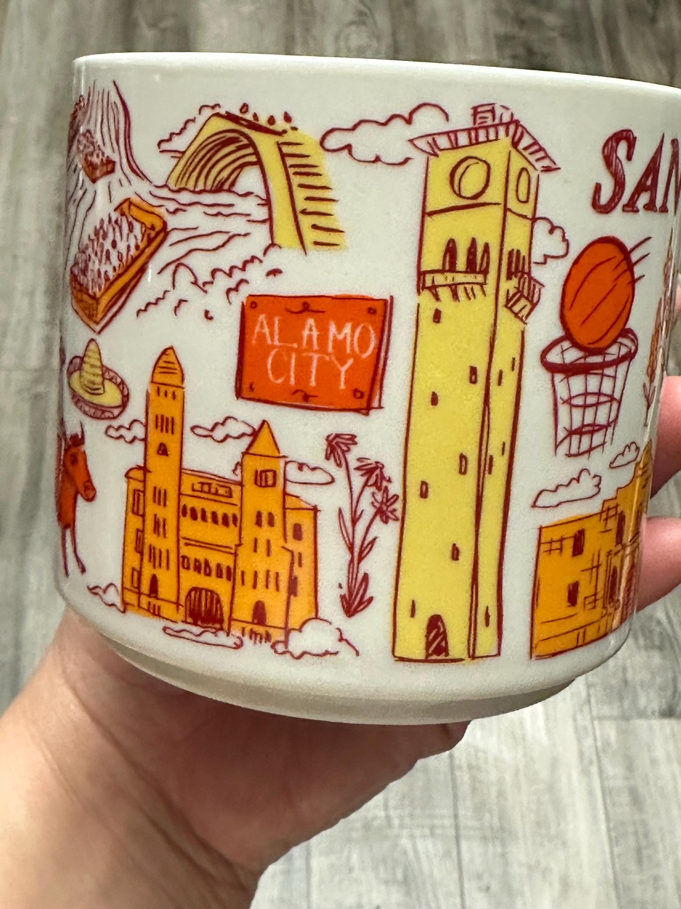 Starbucks San Antonio Been There Series Mug 14 oz. EUC. Ship Fast!