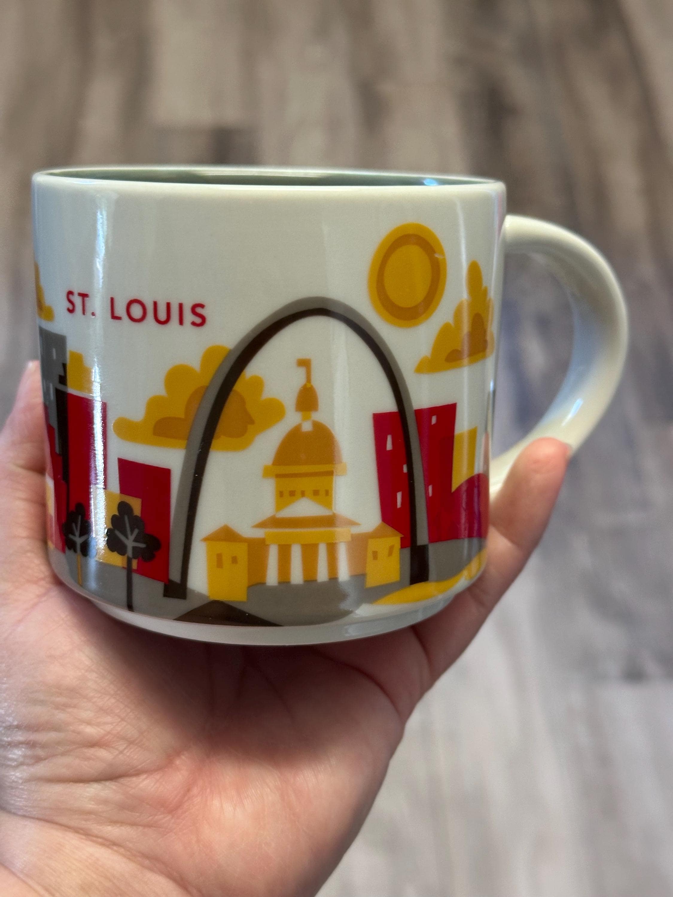 Starbucks ST Louis You Are Here Collection Mug 14oz. Ship Fast!
