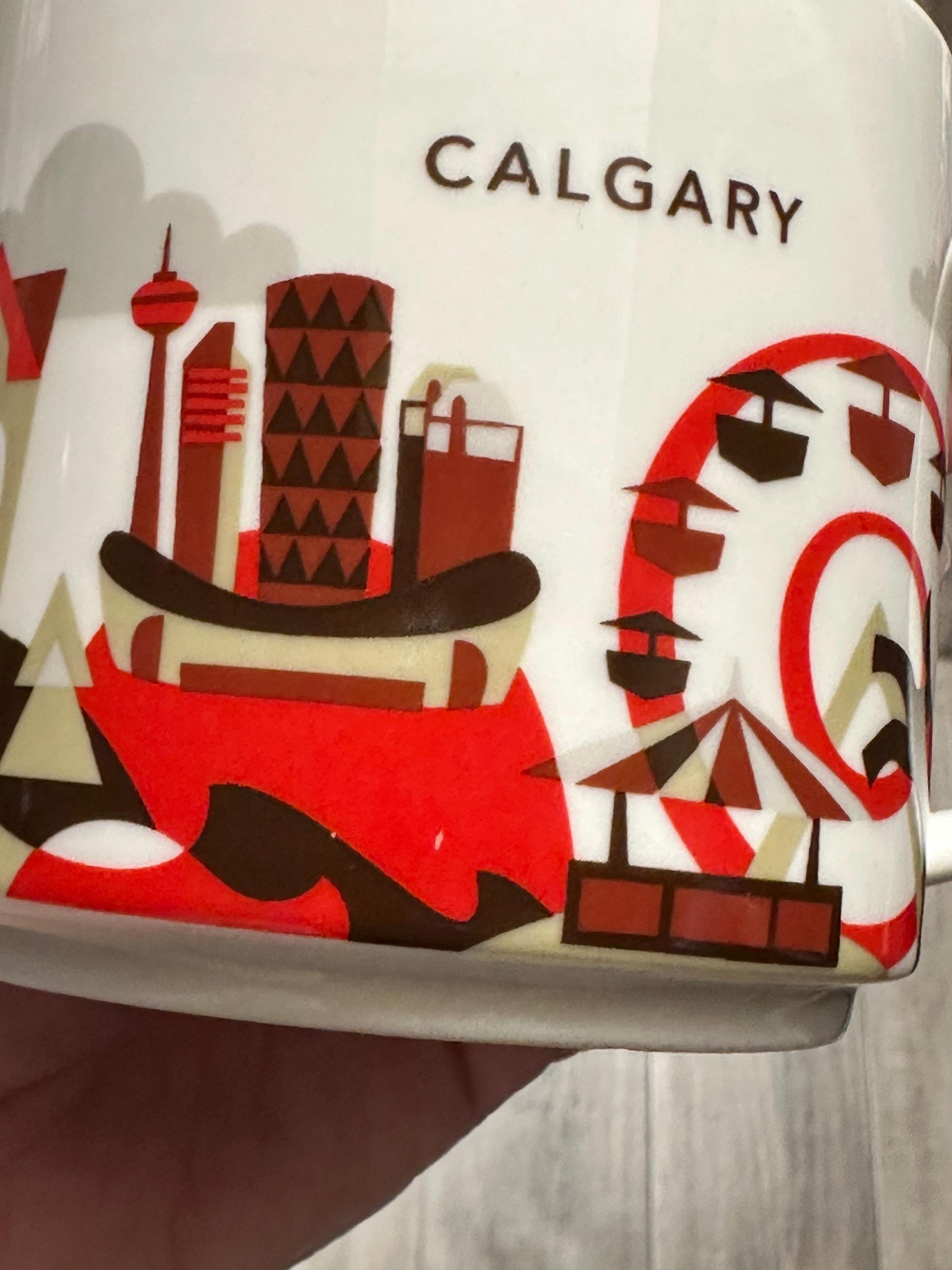 Starbucks Calgary You Are Here Mug 14 oz. Ship Fast!