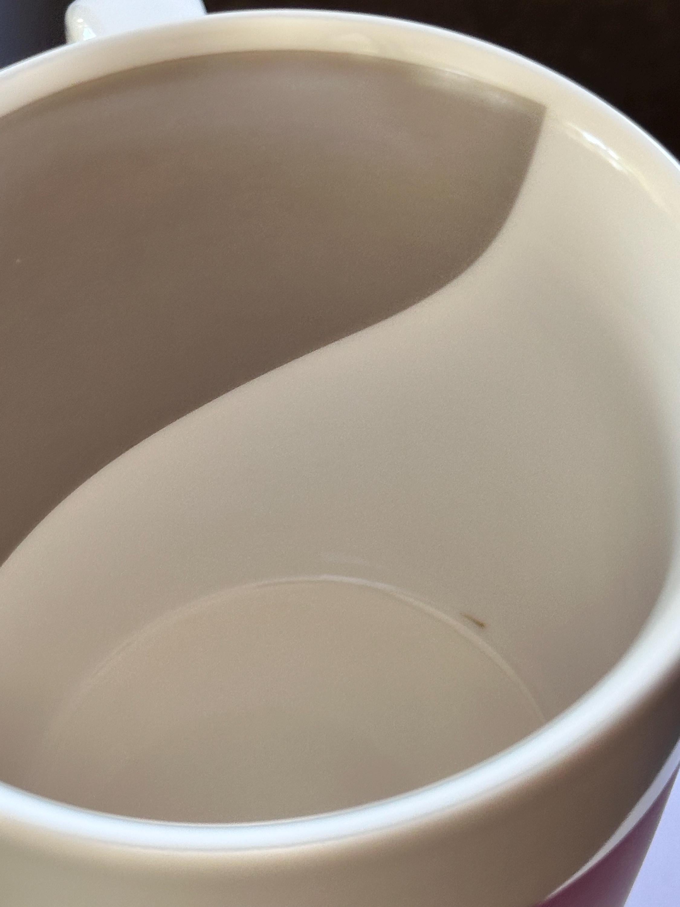 Starbucks 2005 Pink Gray Swirl Coffee Mug 12oz Vintage GUC. Ship Fast!