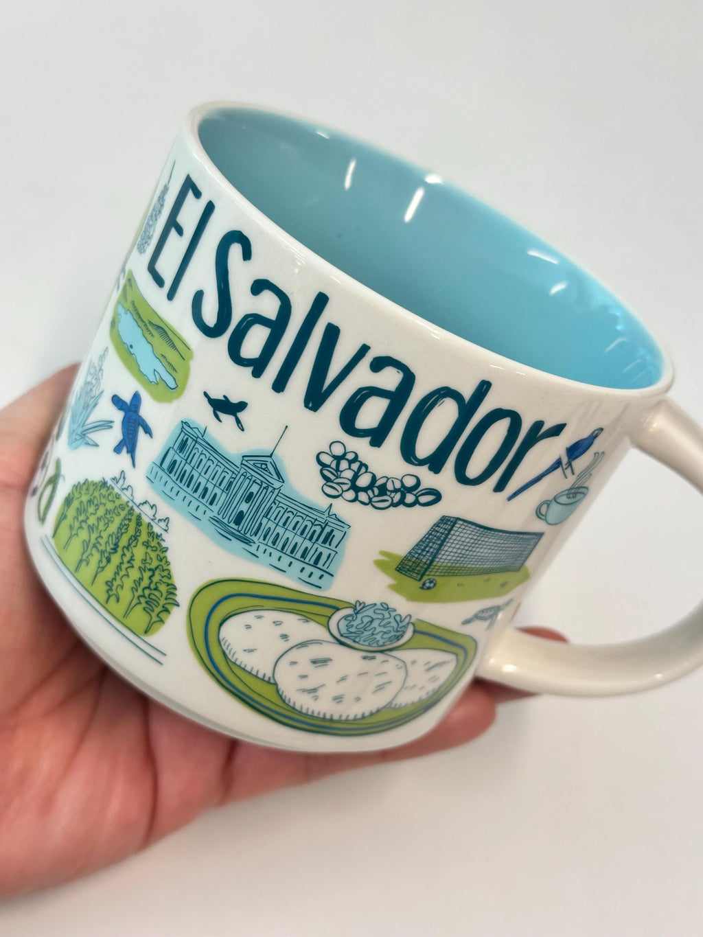 Starbucks El Salvador Been There Series mug 14oz. New with box. Ship Fast!