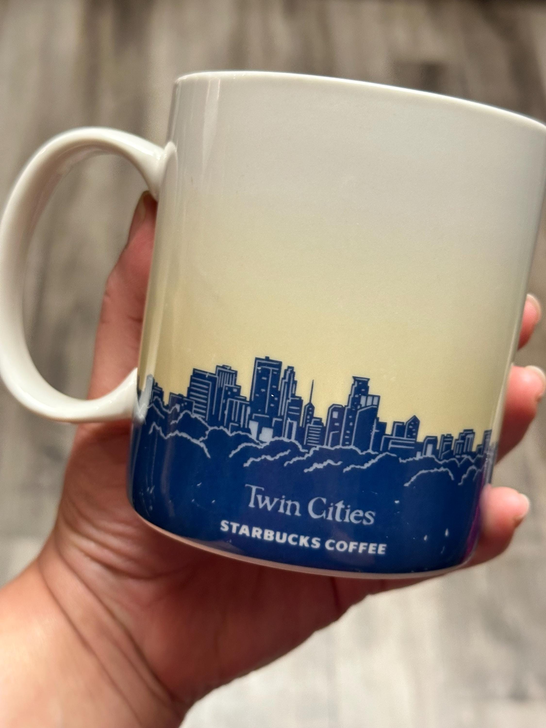 Authentic Starbucks Twin Cities Global Icon Mug 16 oz 2012. Ship Fast!