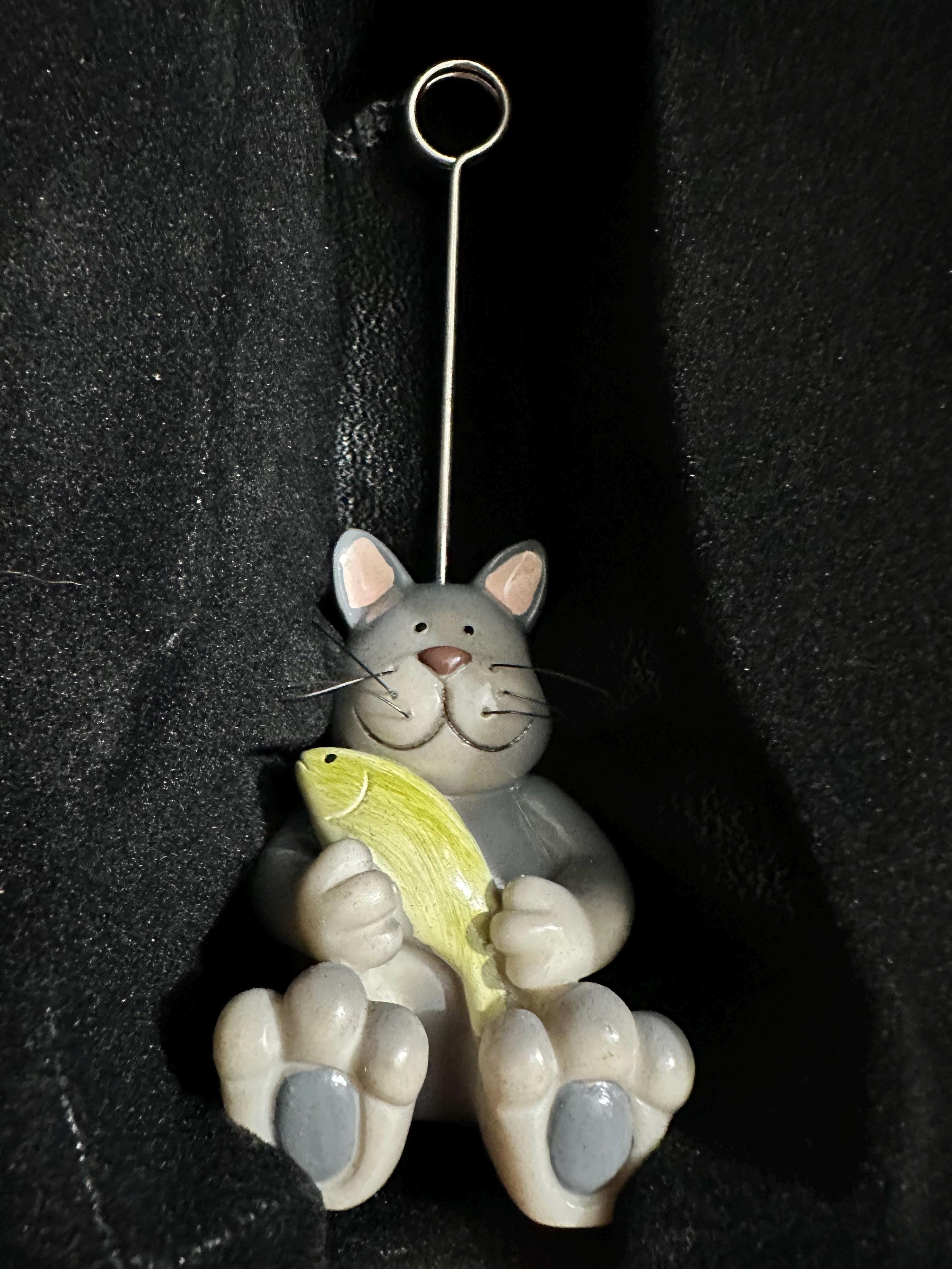 Cat Photo Holders Set of 3 | Cat Lover Desk Decor | Ships Fast!