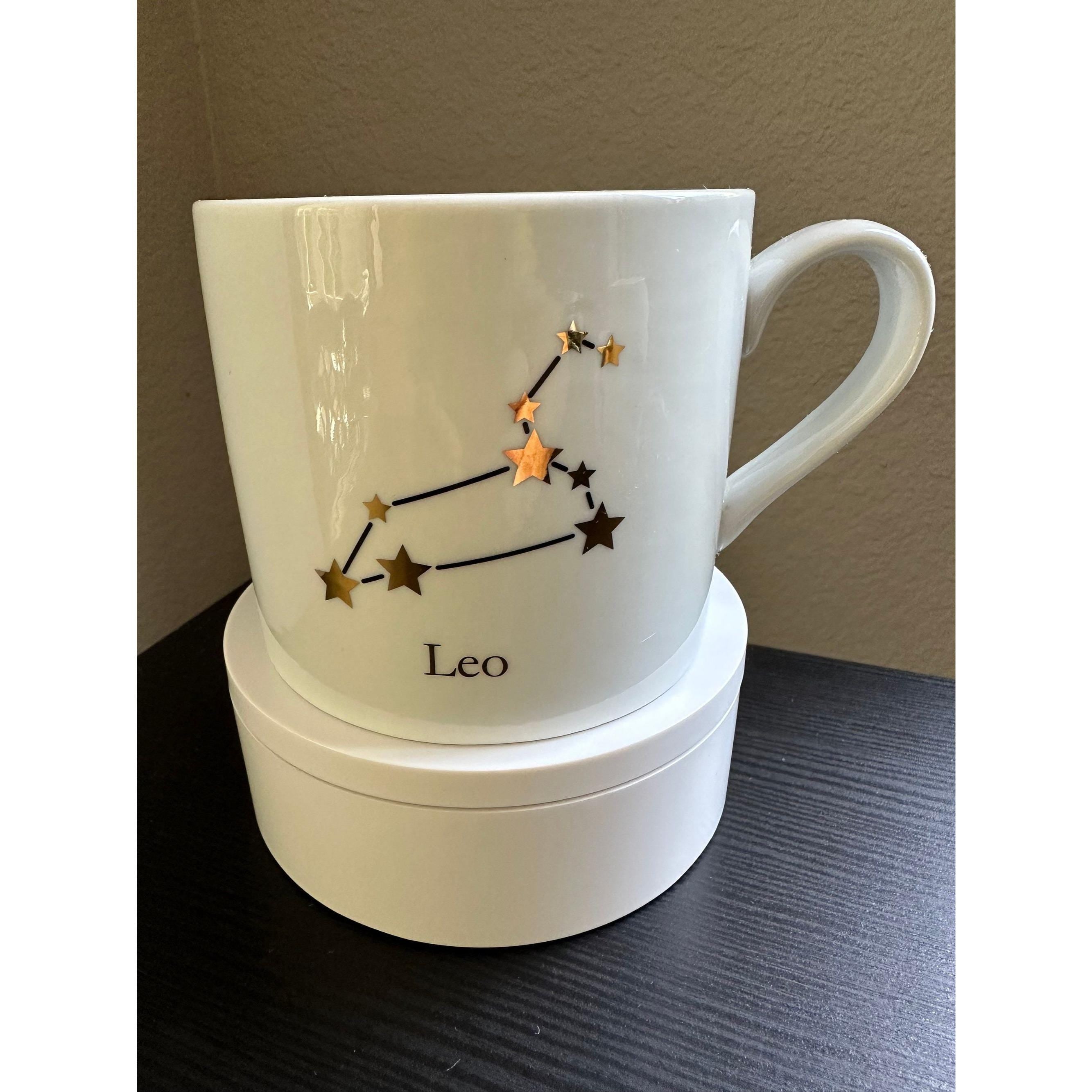 World Market Leo Zodiac Coffee Mug – Astrology Lover Gift. Ship Fast!