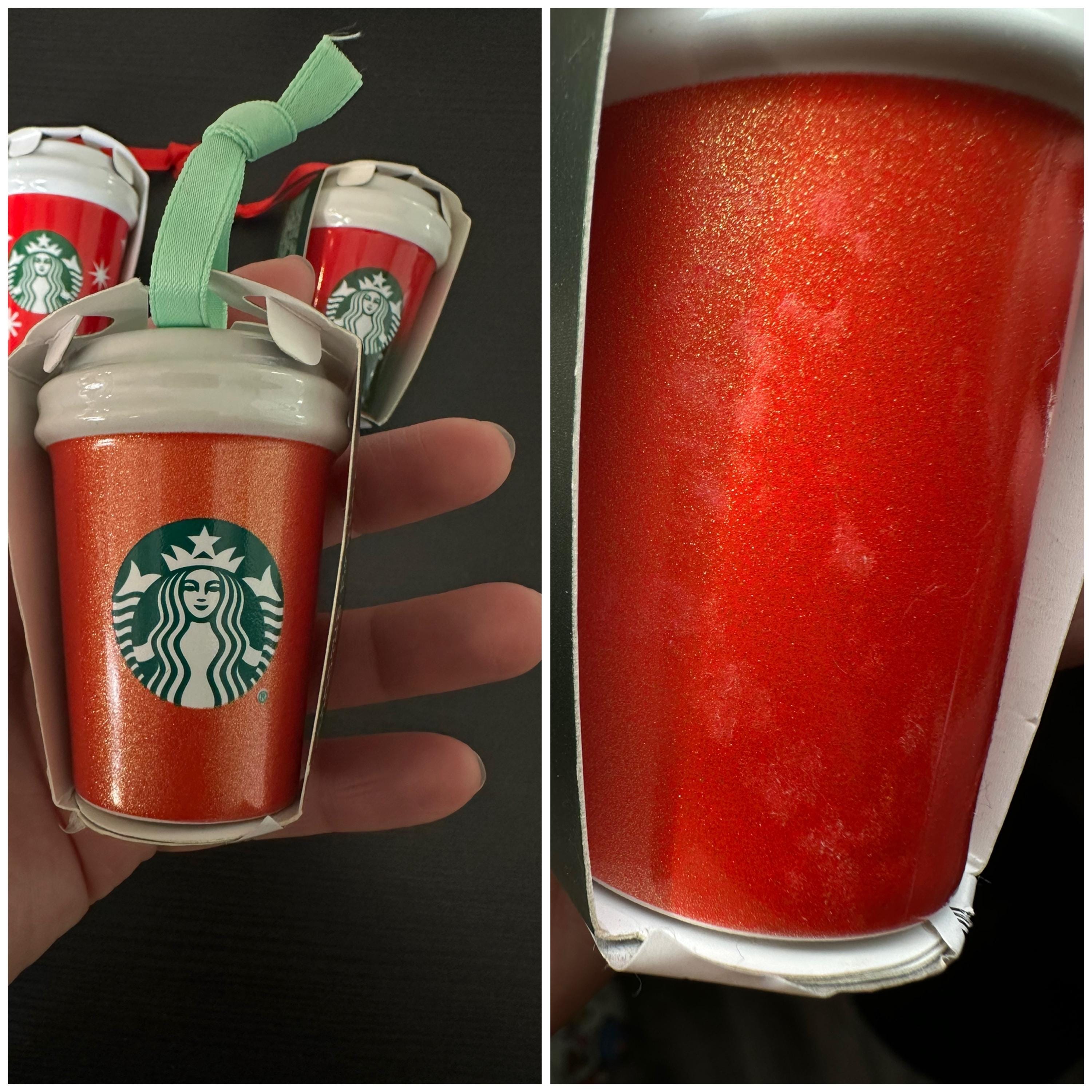 Starbucks Mini Coffee Cup Ornaments – Collectible. Sold Separately. Ship Fast!