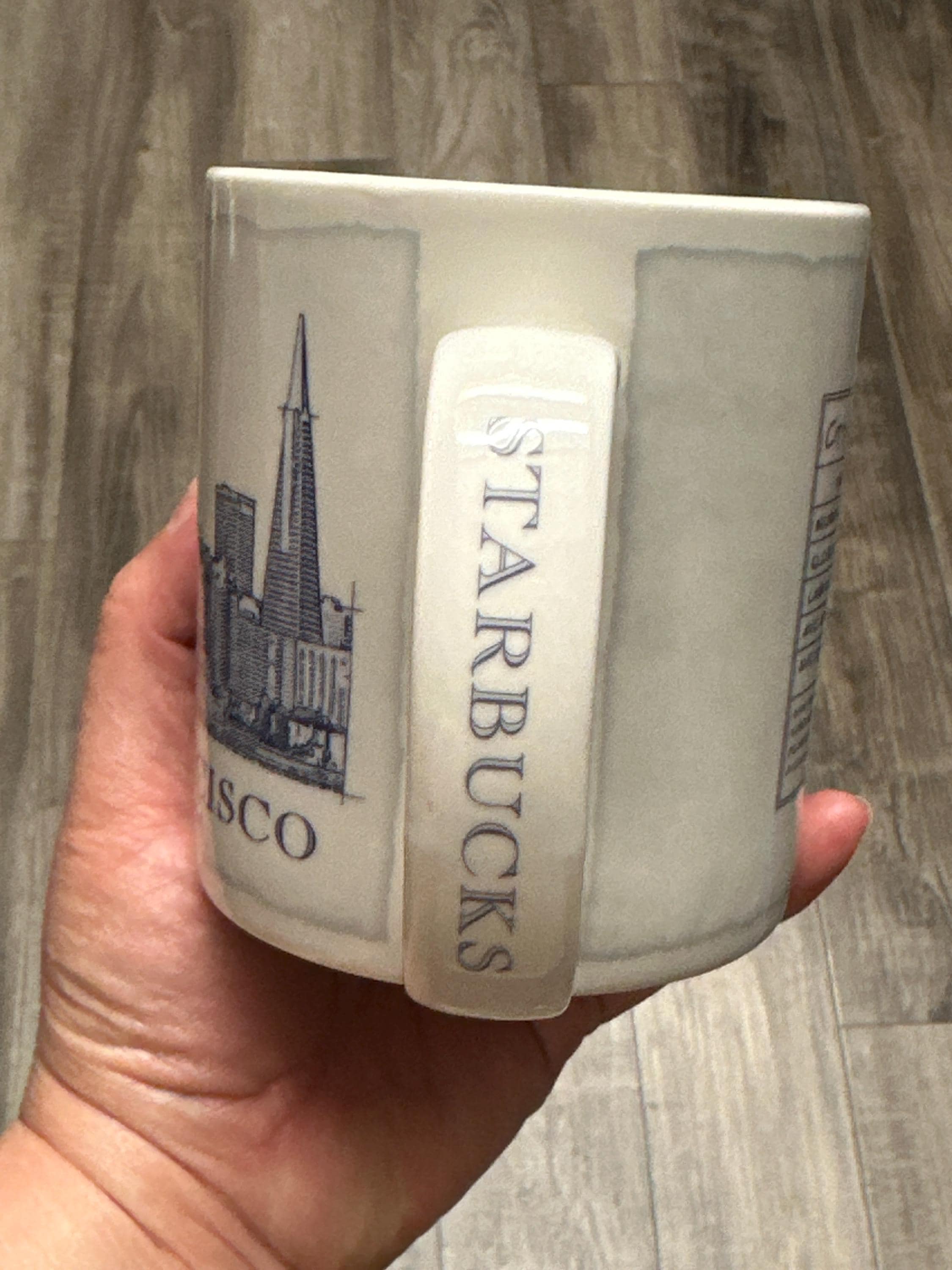 Starbucks San Francisco Architecture Series Mug 18oz Coffee Cup EUC