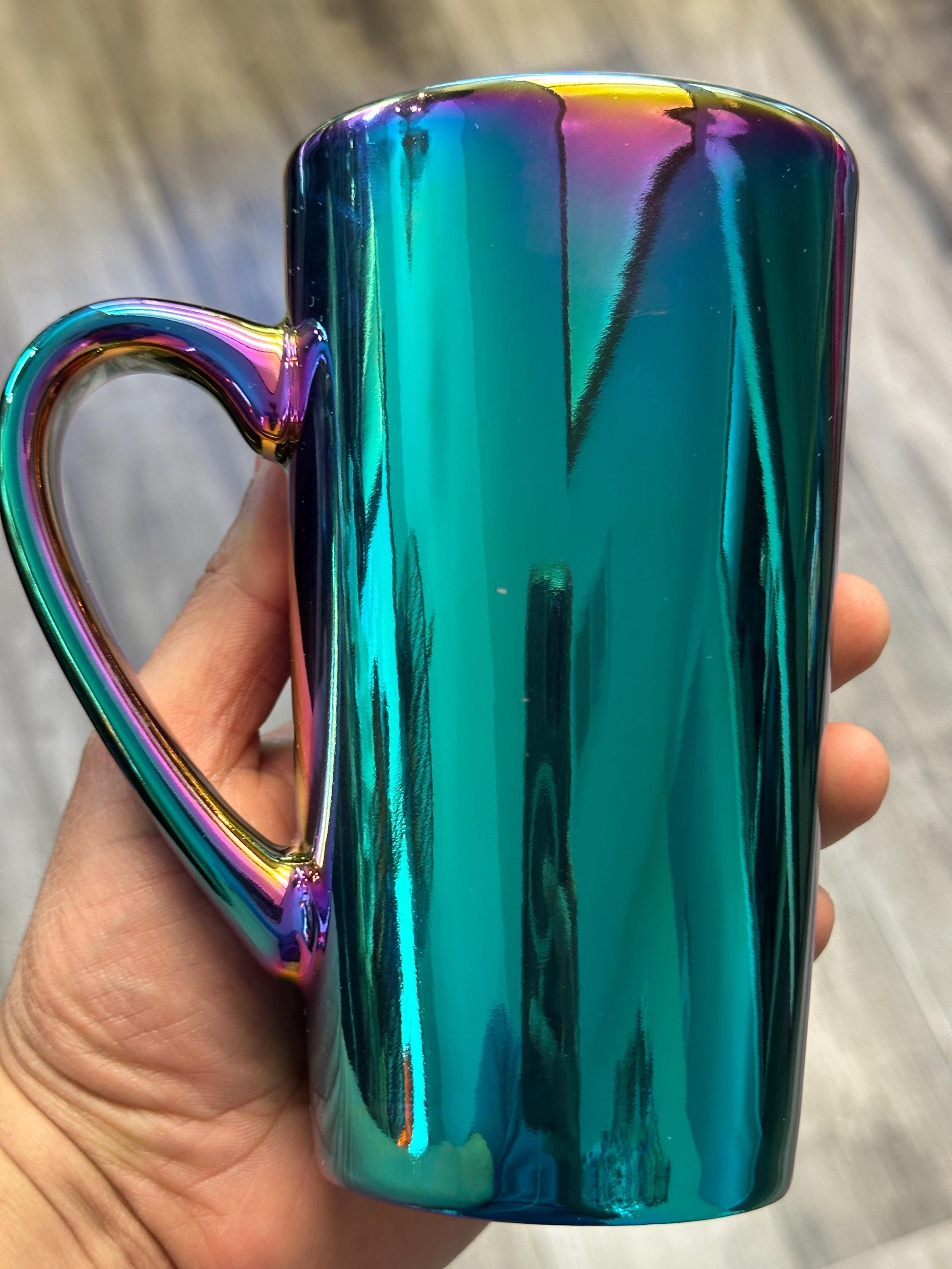 Starbucks Iridescent Rainbow Travel Mug 16oz – Holiday 2022, Retired. Ship Fast!
