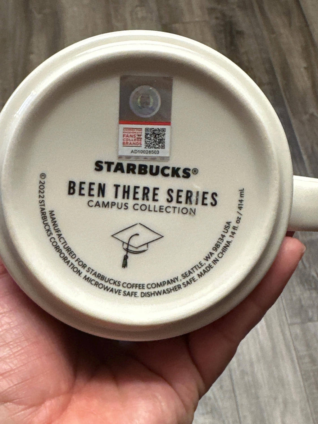 Starbucks Fresno State Bulldogs Campus Collection Mug 14oz 2022 EUC