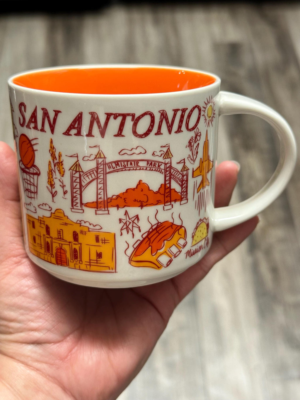 Starbucks San Antonio Been There Series Mug 14 oz. EUC. Ship Fast!