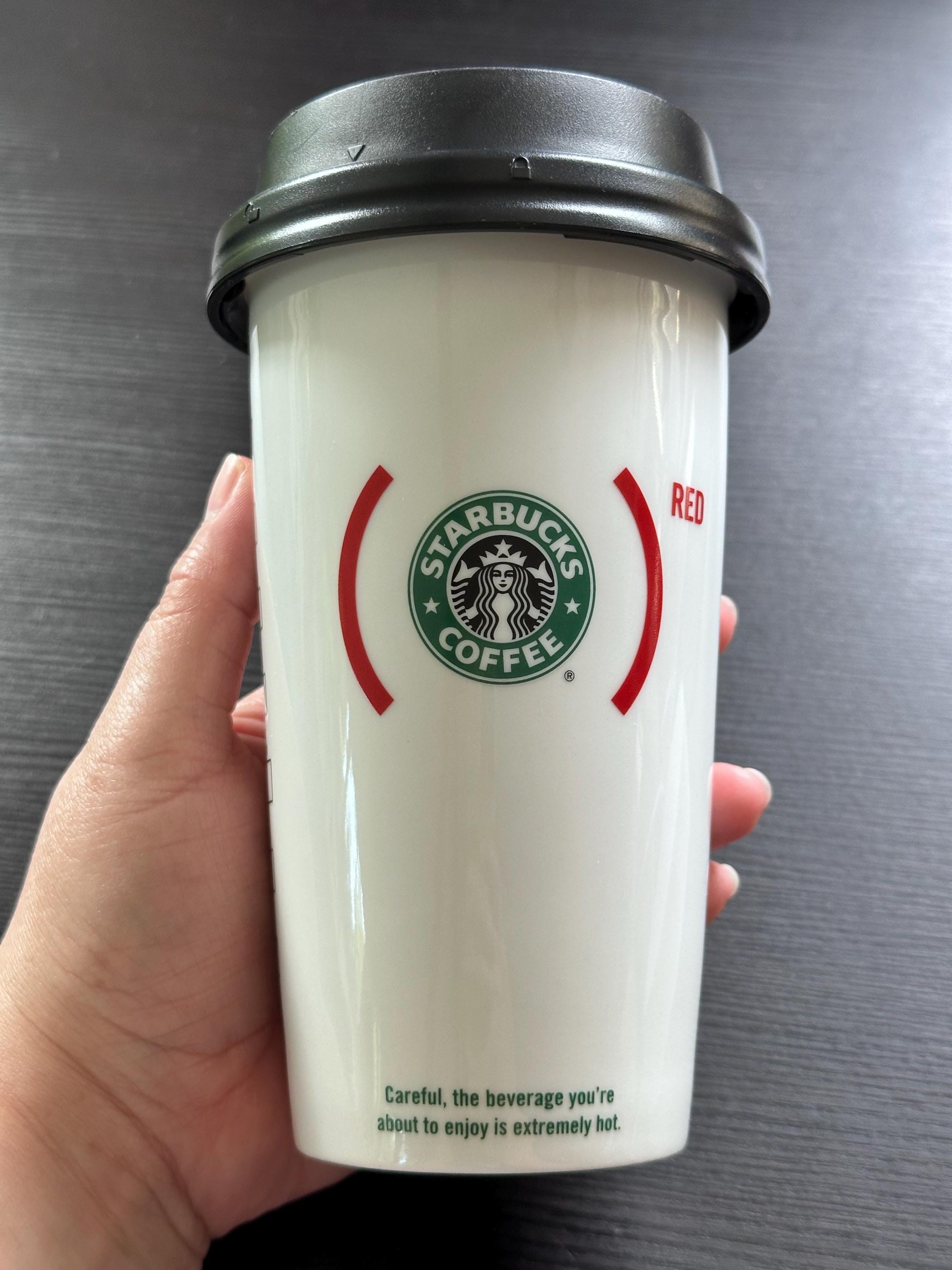 Starbucks 2010 Red Double Wall Travel Tumbler 12oz – Vintage Mug | Little Joy Market