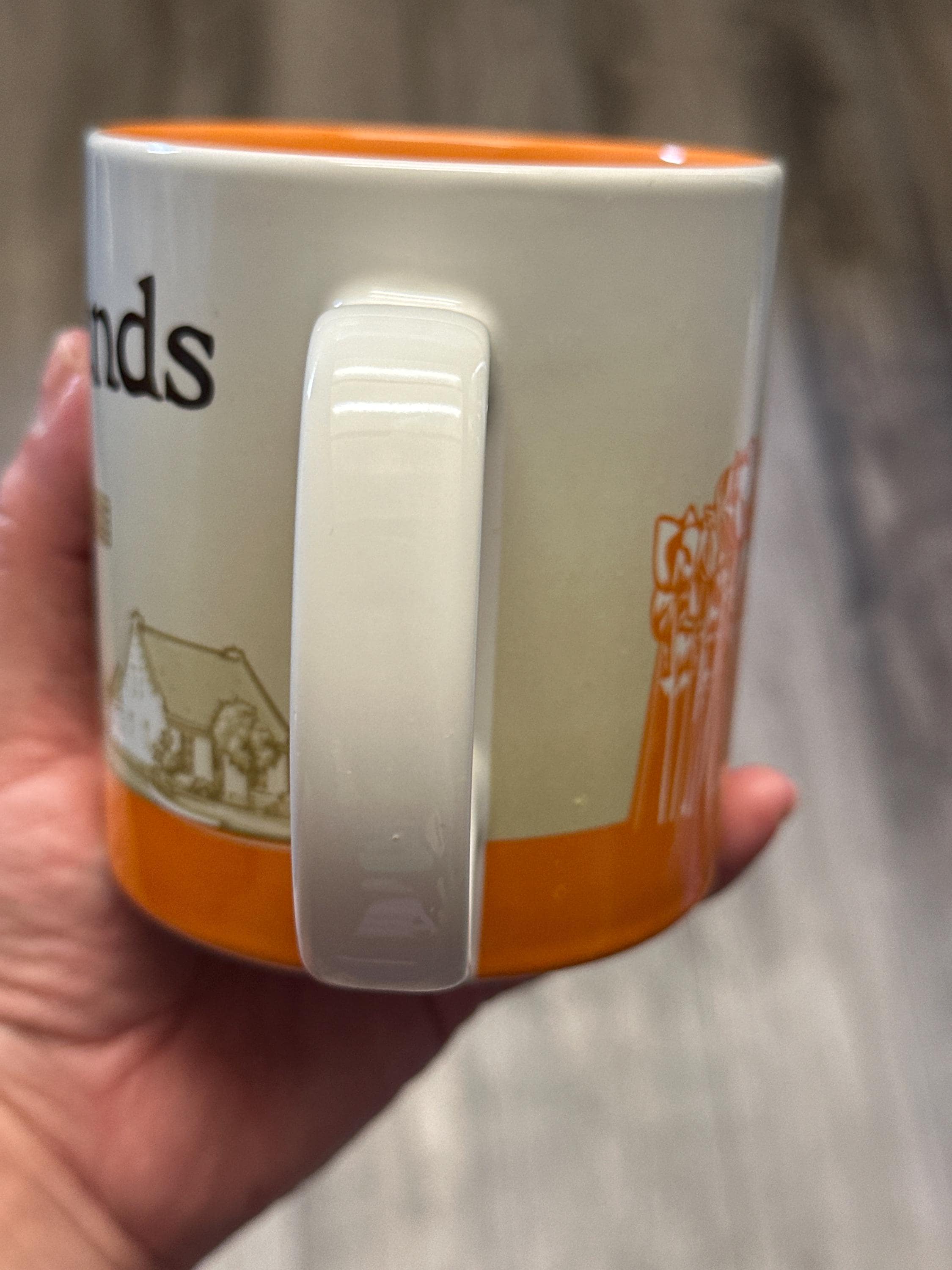 Starbucks Netherlands Collector Series Mug 16oz Global Icon Coffee Cup EUC