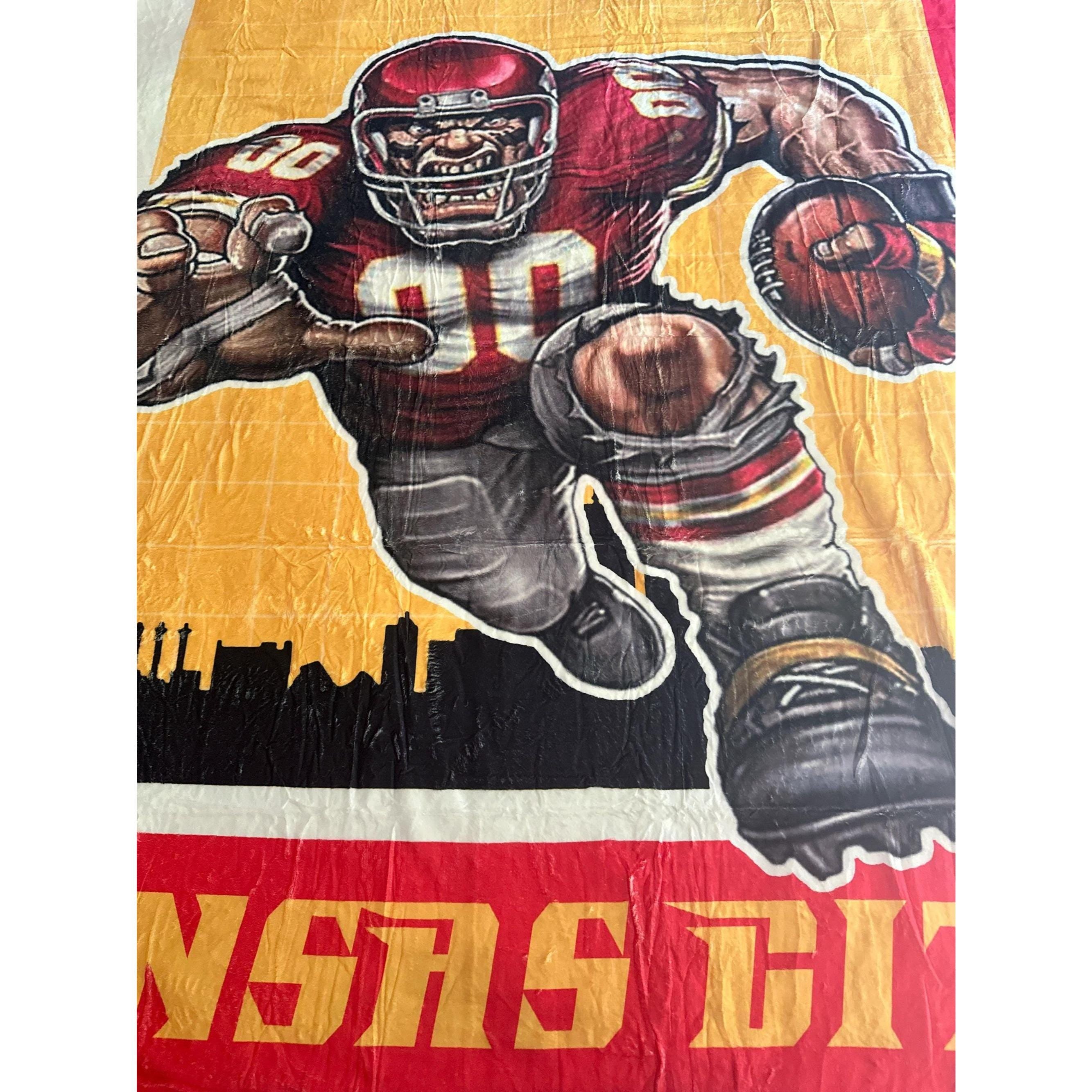 Kansas City Throw Blanket 60x51 Soft Cozy KC Fan Gift. Ship Fast!