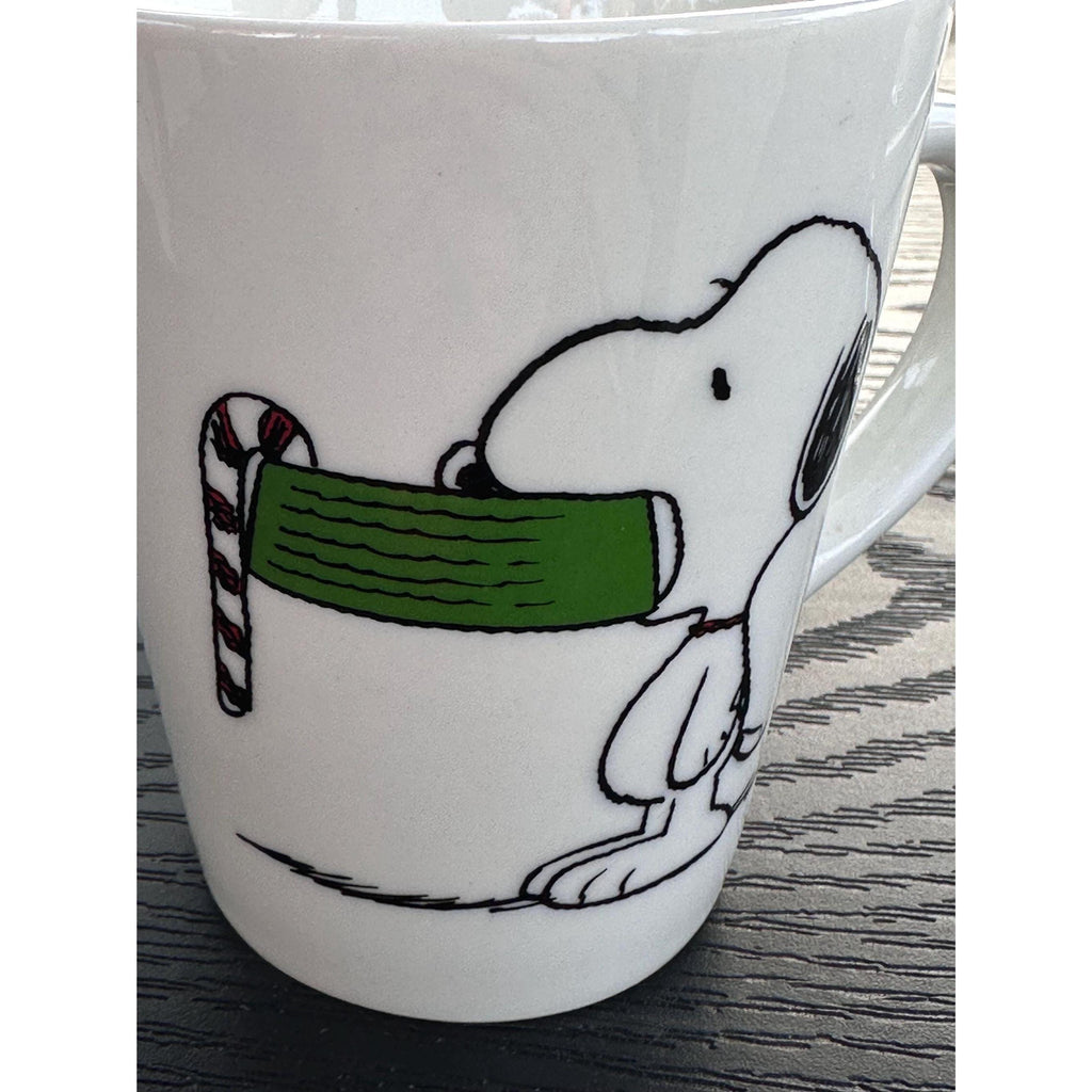 Snoopy Christmas Mug 2019 Stoneware Peanuts Holiday Cup EUC