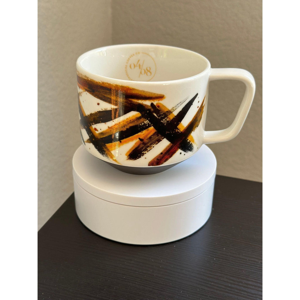 Starbucks Artisan Series 04/08 Mug 12oz Brown Bone China 2014 EUC | Little Joy Market