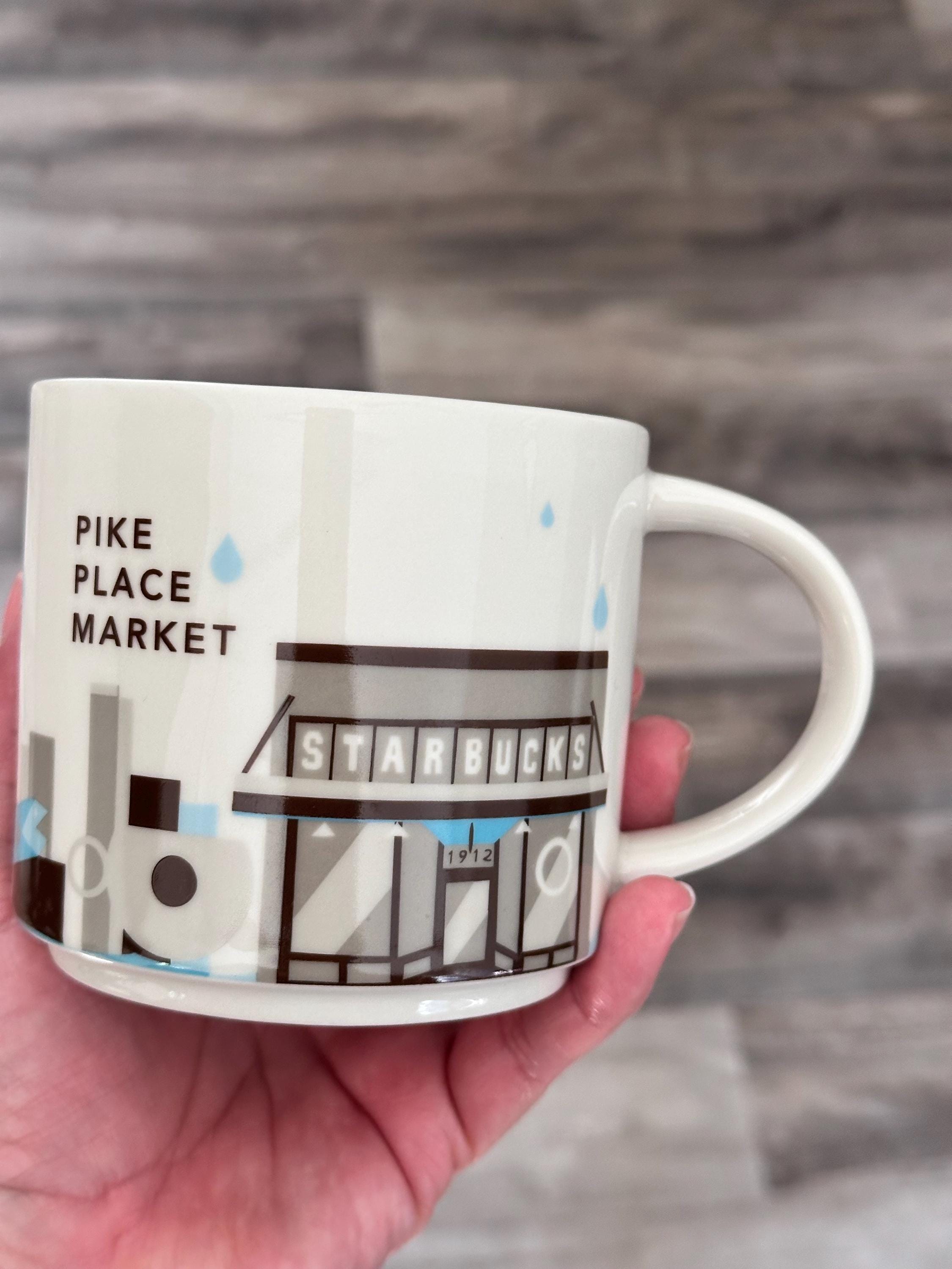 Starbucks Pike Place Market You Are Here Mug Collectible. Ship Fast!