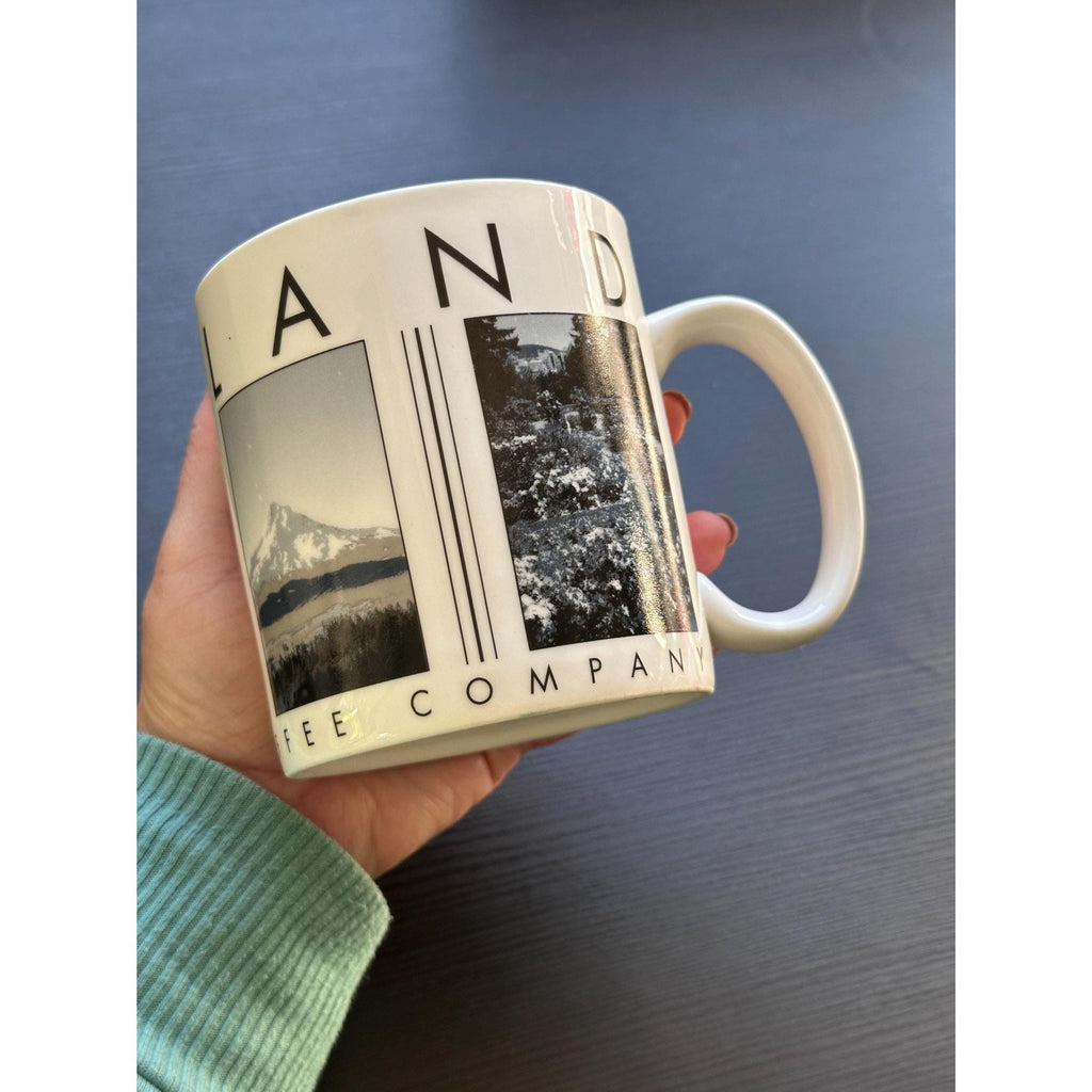 Vintage Starbucks Portland Oregon City Scene Mug - 2005 Barista Series