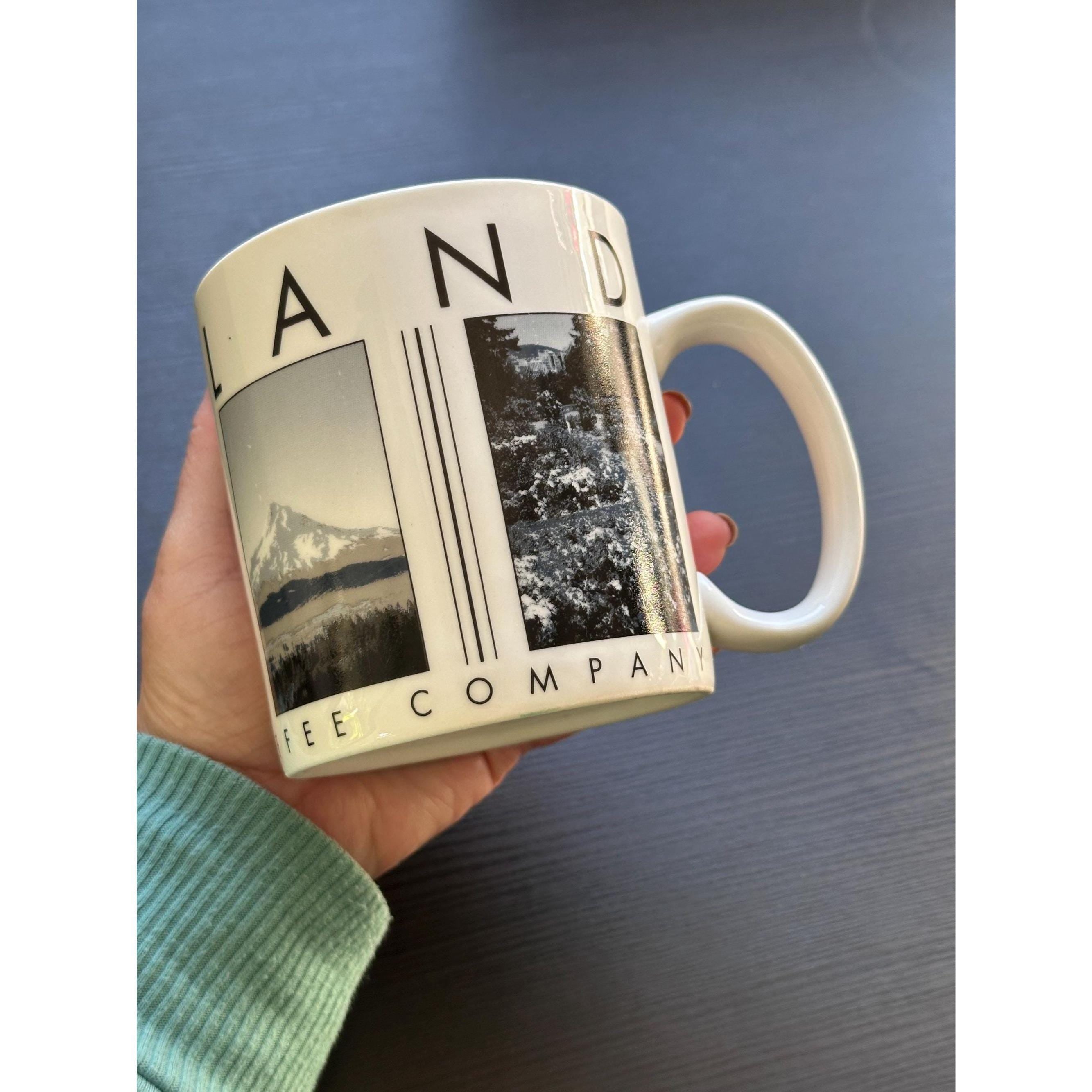 Vintage Starbucks Portland Oregon City Scene Mug - 2005 Barista Series