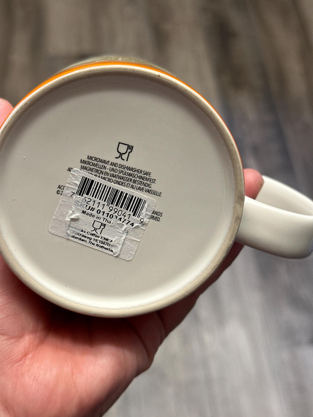 Starbucks Netherlands Collector Series Mug 16oz Global Icon Coffee Cup EUC