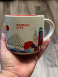 Starbucks Kansas City “You Are Here” YAH Collection 14oz Coffee Mug. Ship Fast