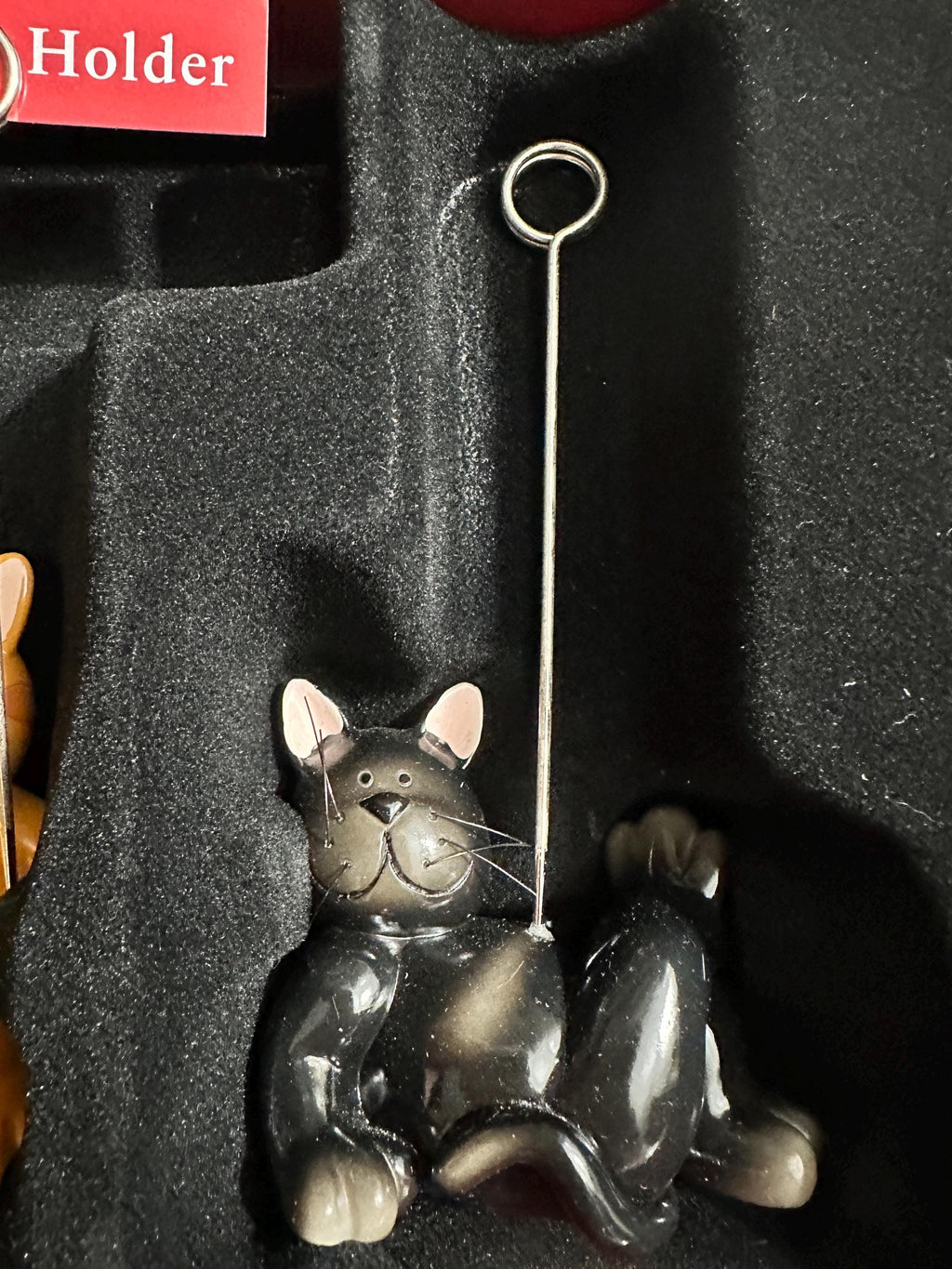 Cat Photo Holders Set of 3 | Cat Lover Desk Decor | Ships Fast!