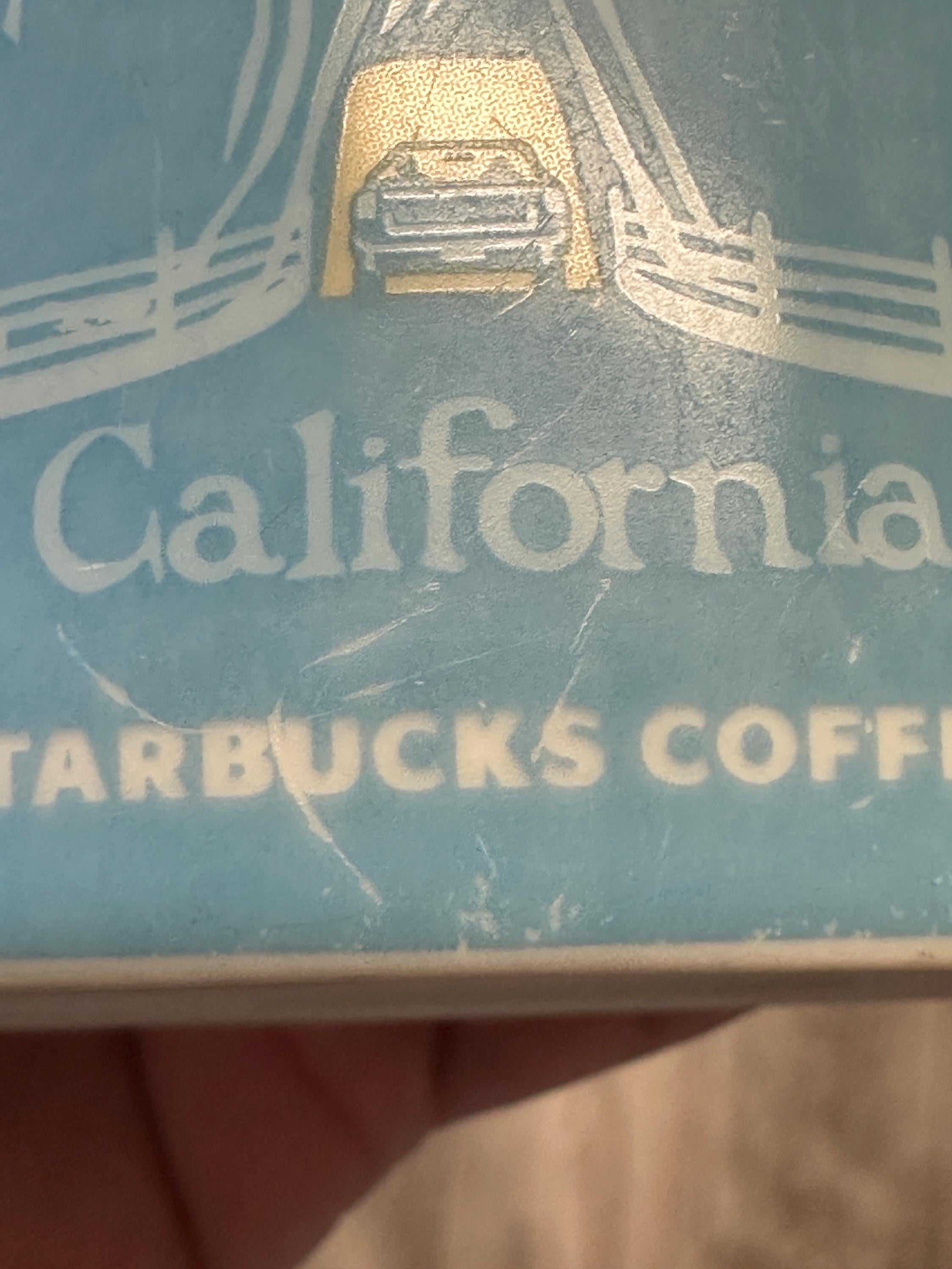 Starbucks California Global Icon Series Mug - 16 Oz. Ship Fast!