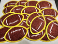 Embroidered Football Patches, Iron-on Appliques, Set of 20 | Little Joy Market