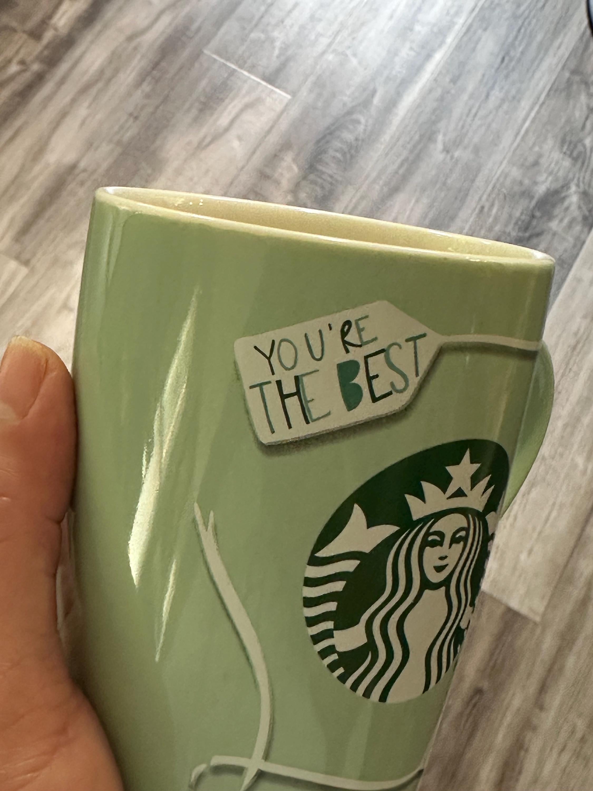Starbucks 10oz Green Quote Mug (2020). Ship Fast!
