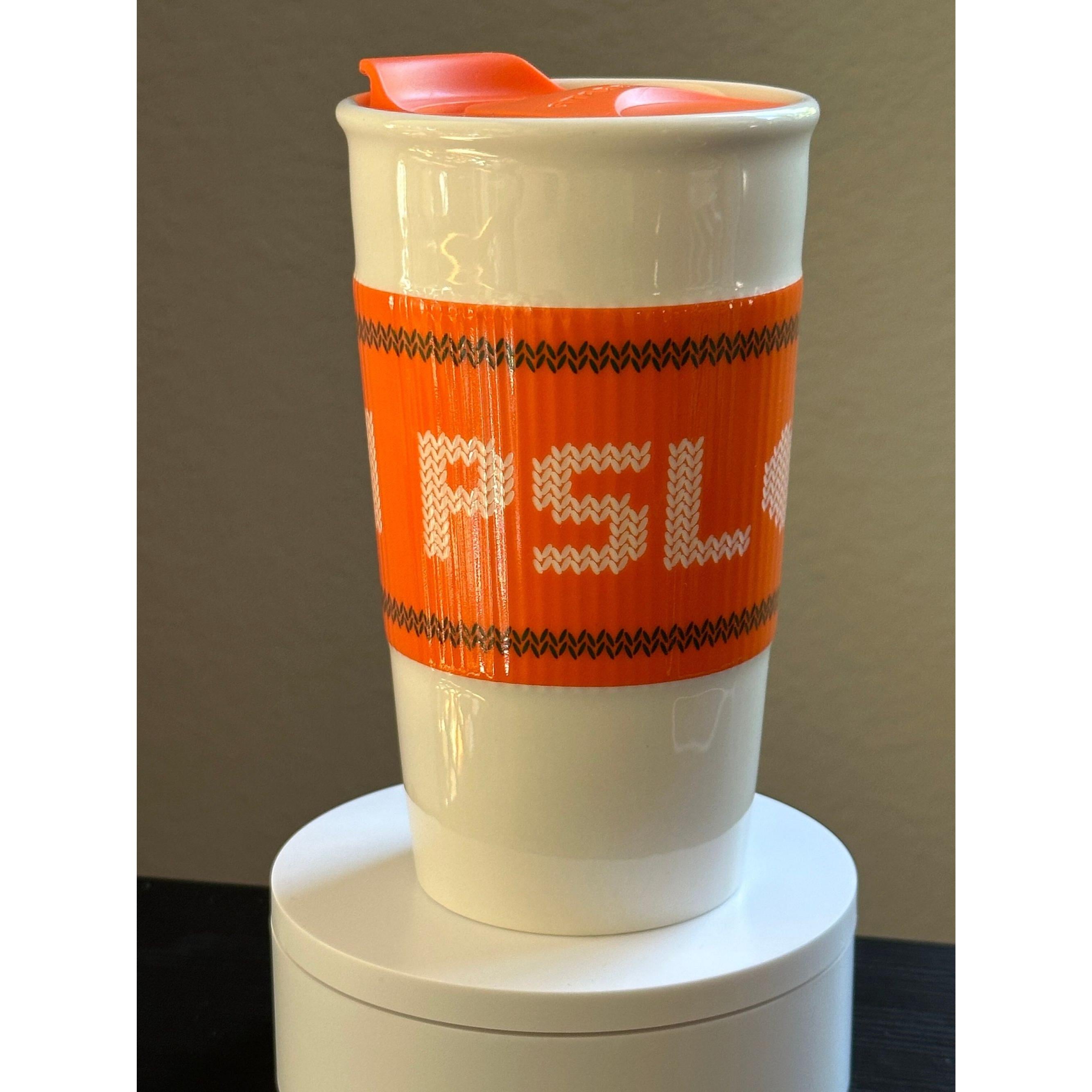 Starbucks PSL Ceramic Travel Tumbler. Ship fast!