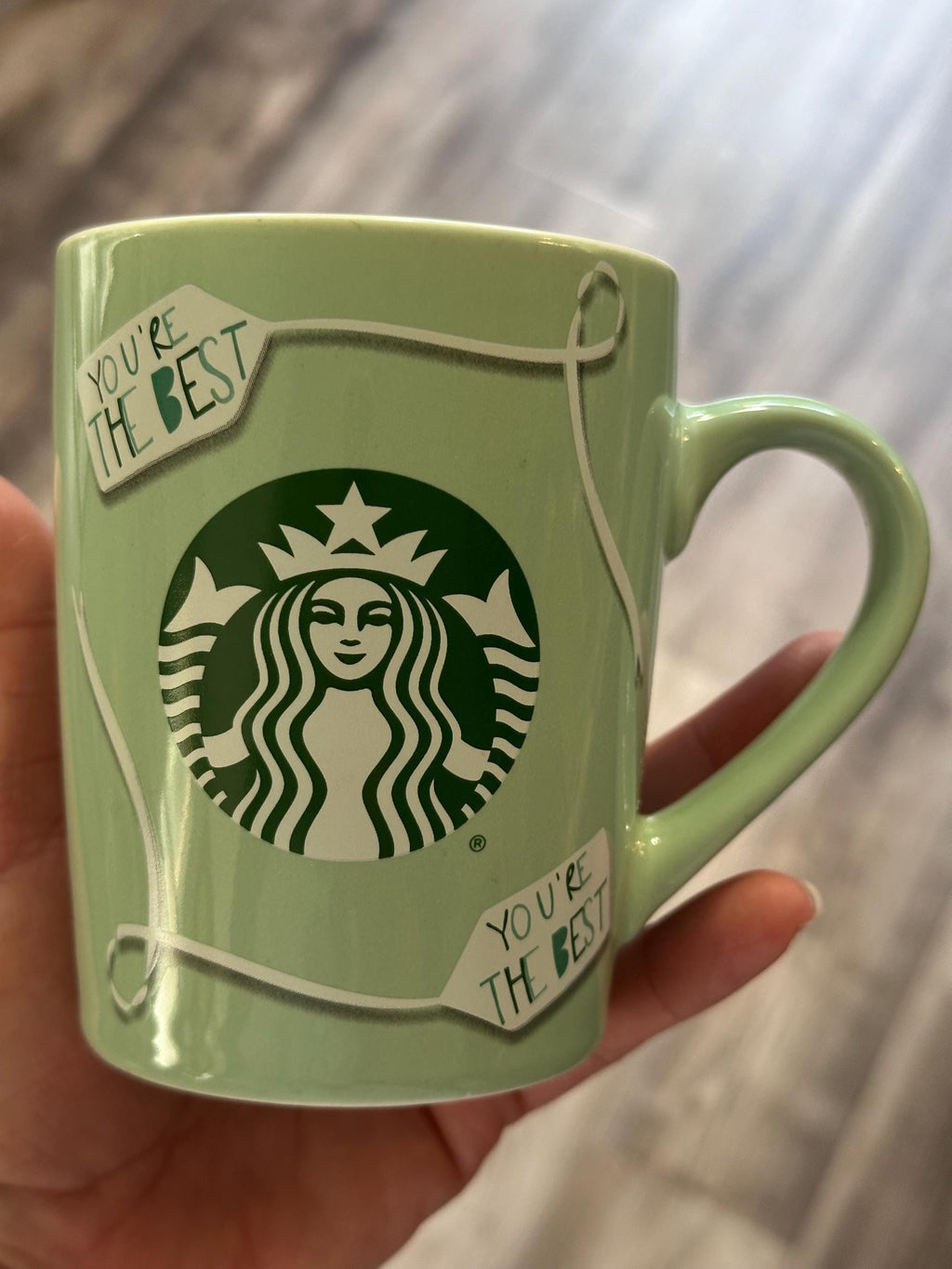 Starbucks 10oz Green Quote Mug (2020). Ship Fast!