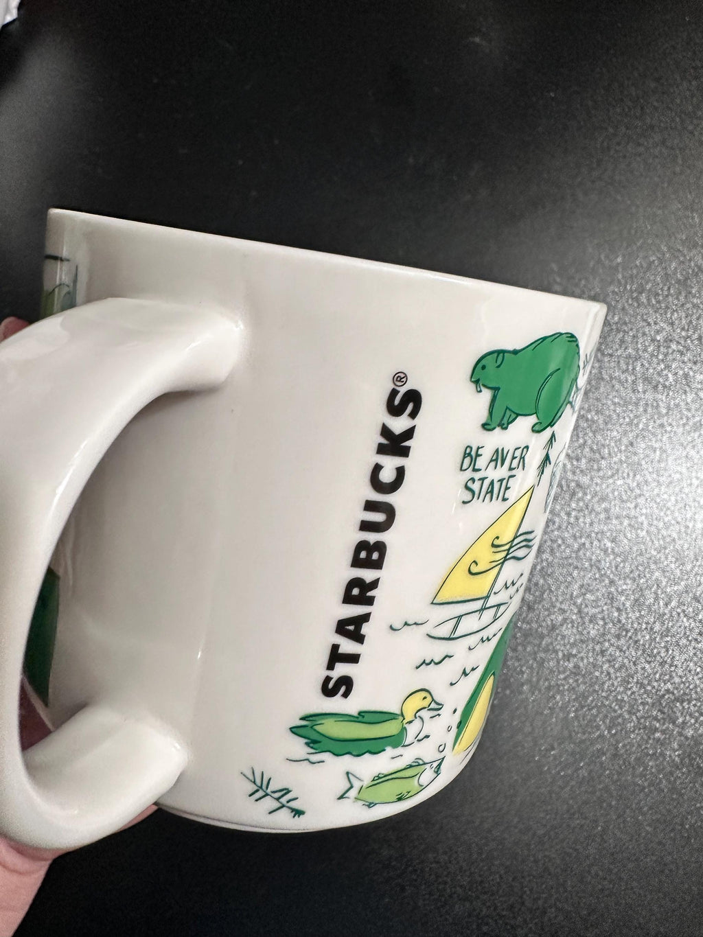Starbucks Oregon Been There Series Mug 14oz Across the Globe Coffee Cup | Ships Fast.